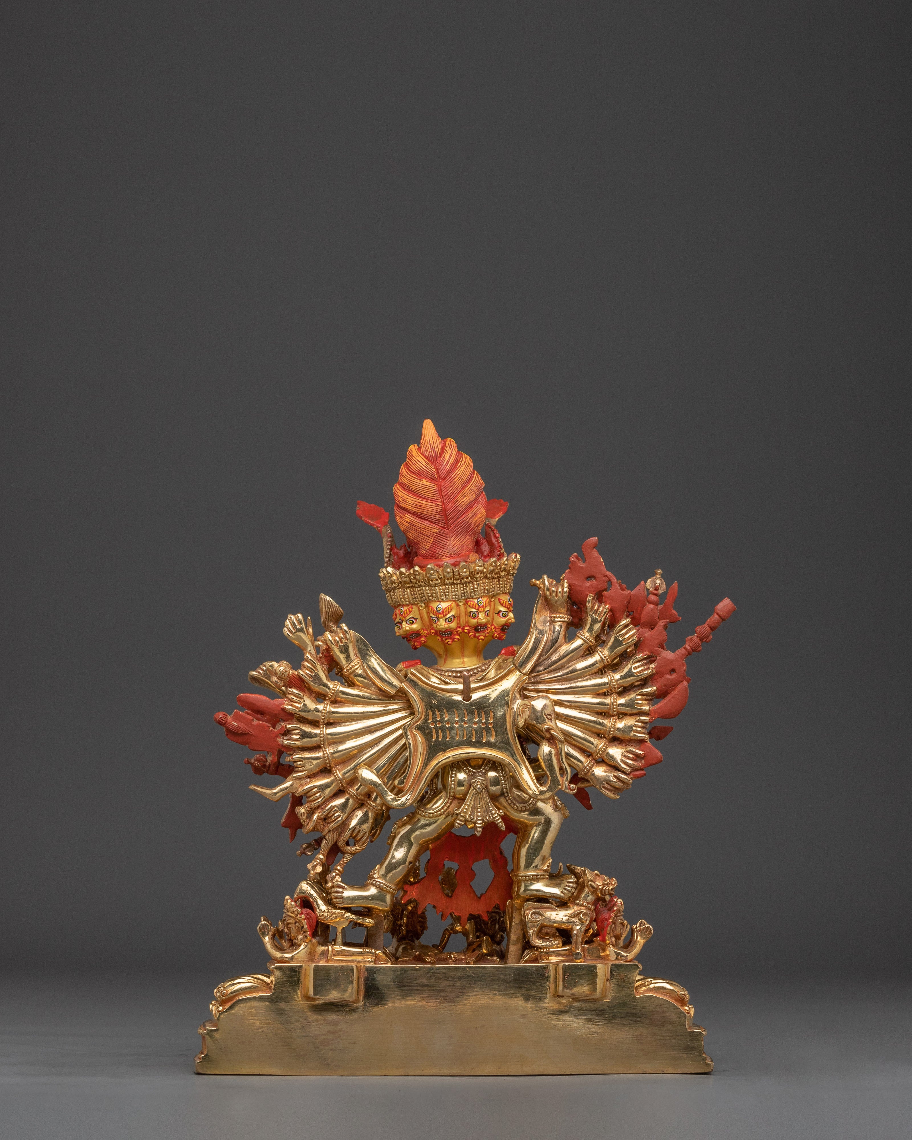 Vajrabhairava Wrathful Statue | Yamantaka - Conqueror of Death