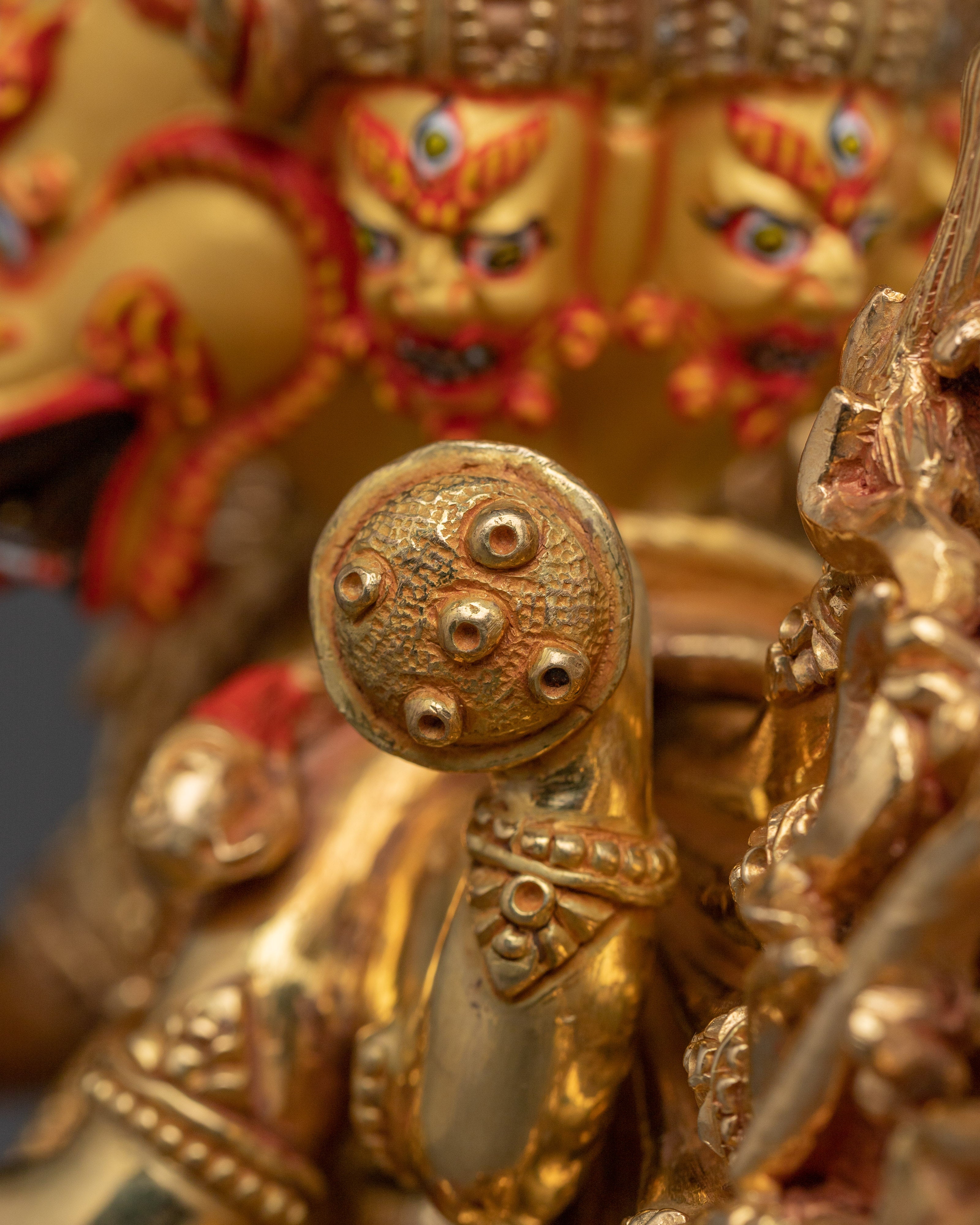 Wrathful Manifestation of Manjushri Statue | Yamantaka - Dharma Protector