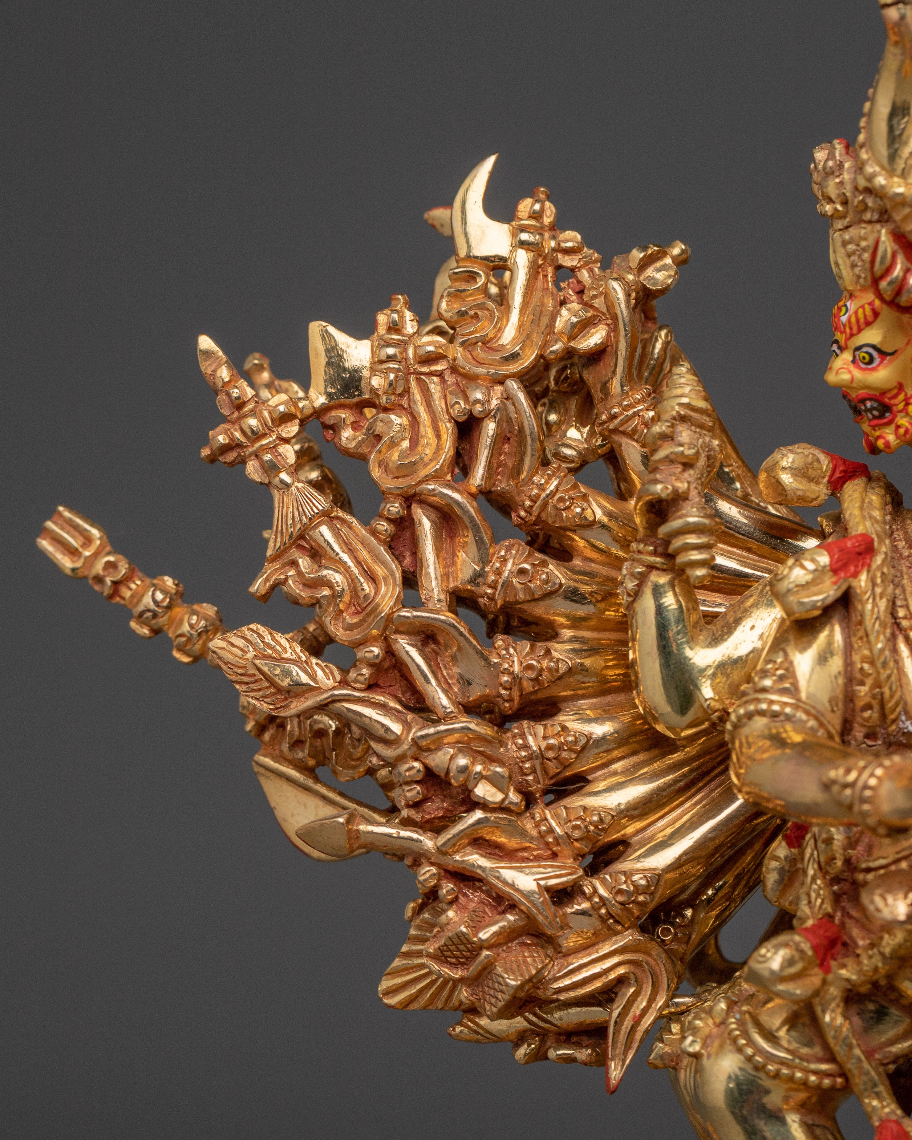 Wrathful Manifestation of Manjushri Statue | Yamantaka - Dharma Protector