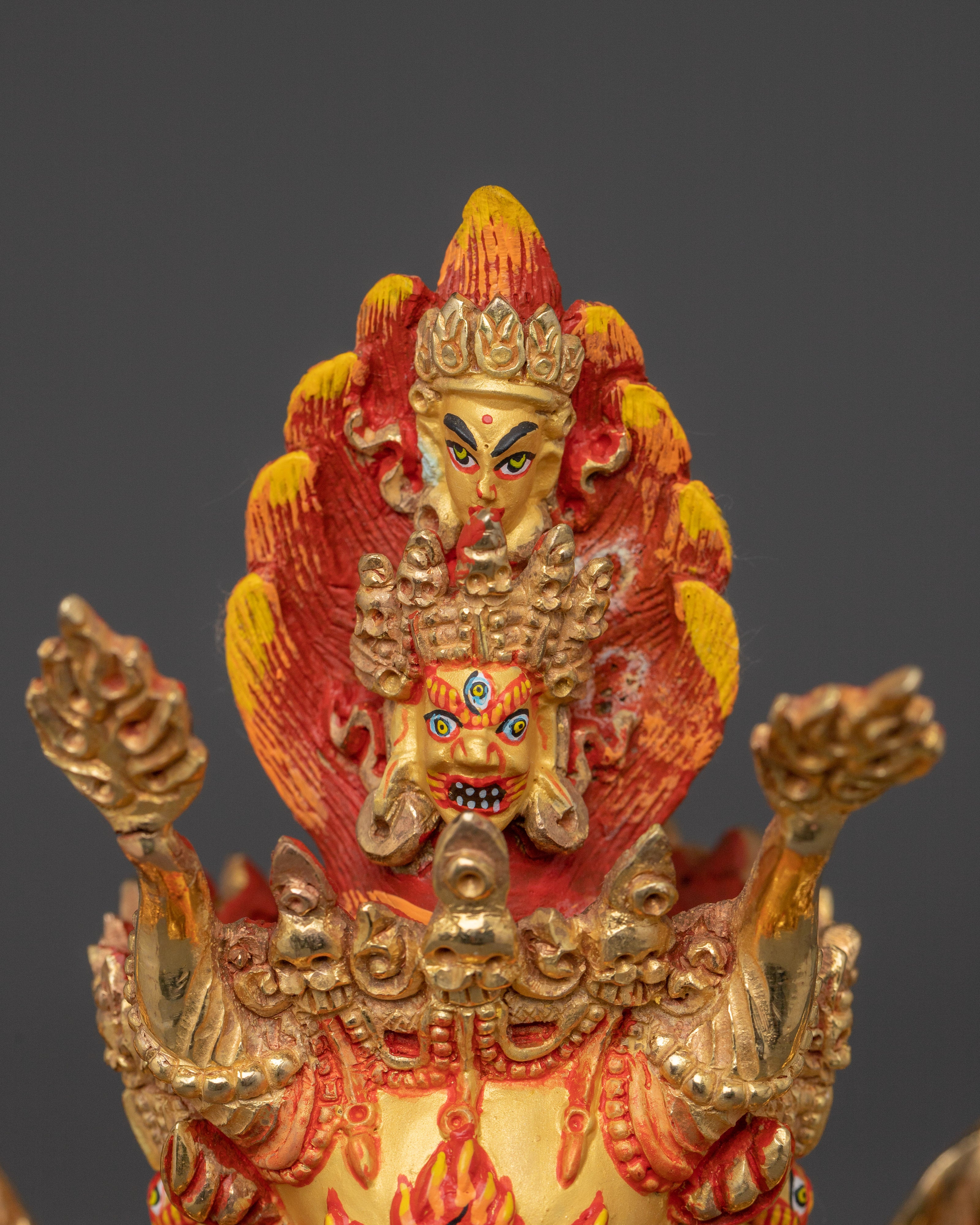 Wrathful Manifestation of Manjushri Statue | Yamantaka - Dharma Protector