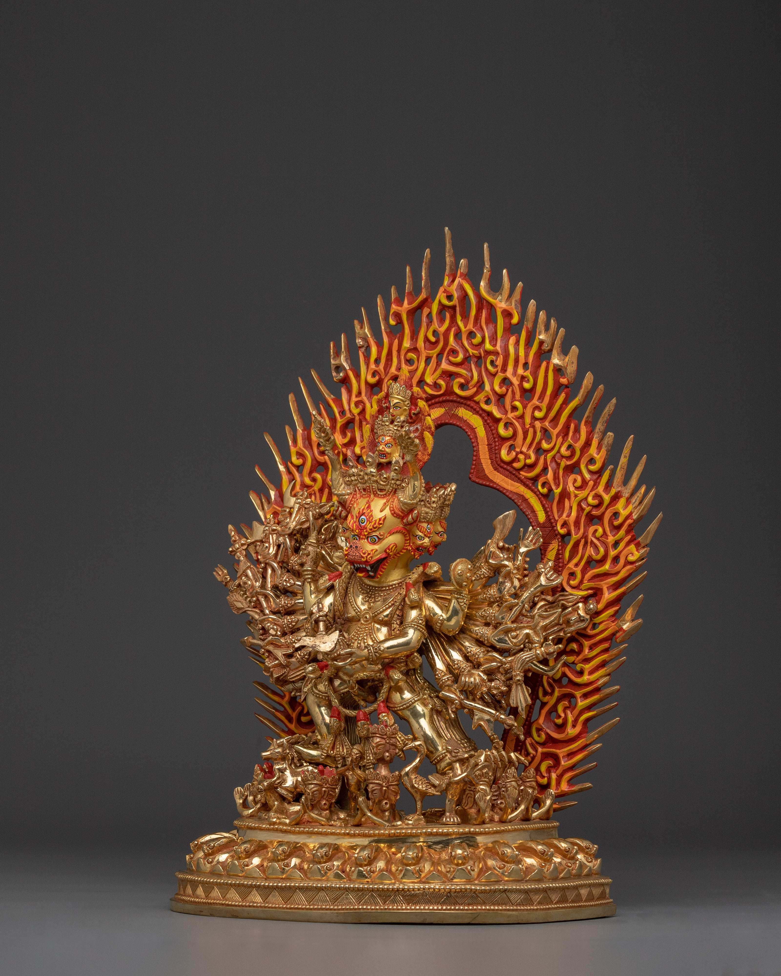 Wrathful Manifestation of Manjushri Statue | Yamantaka - Dharma Protector