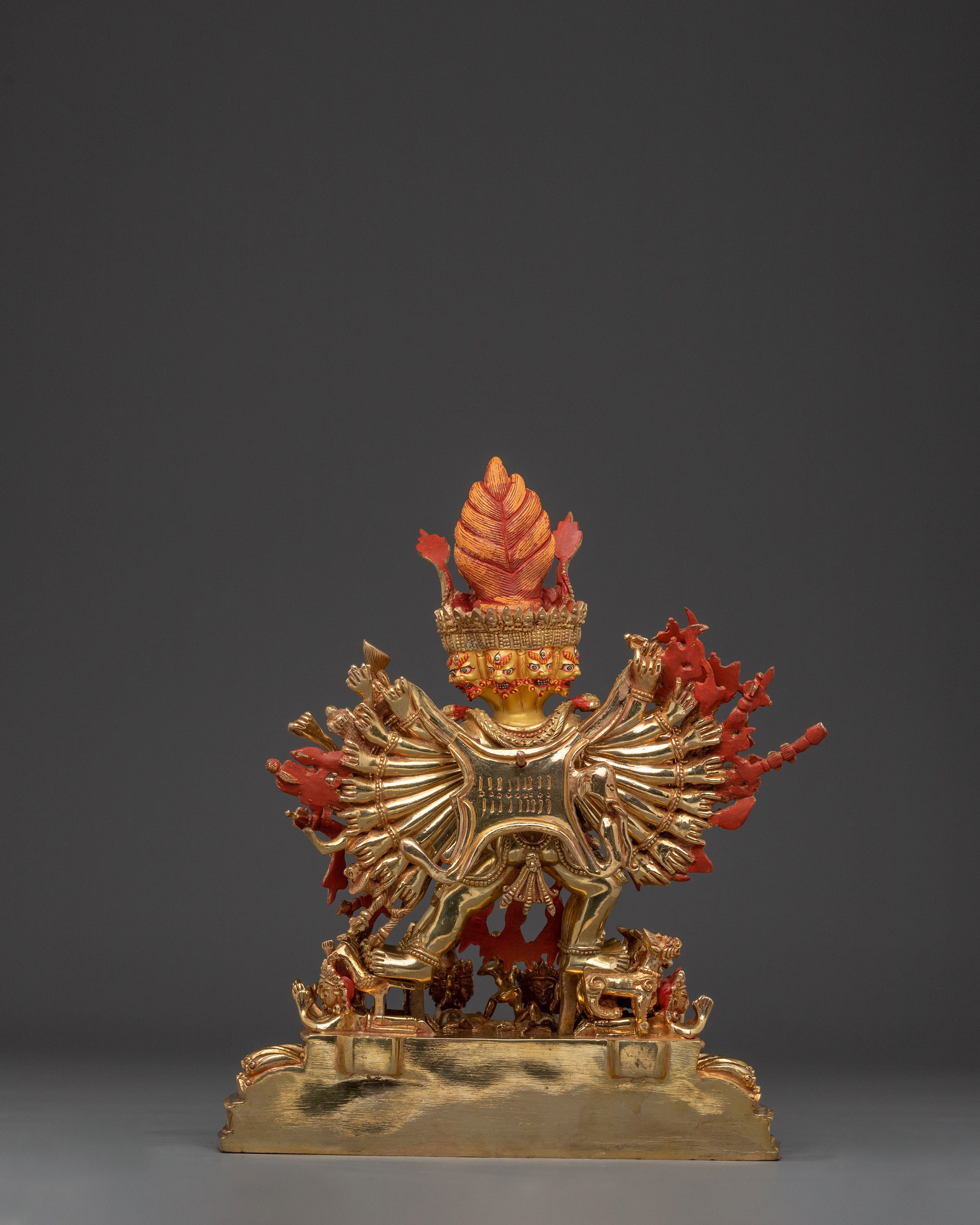Wrathful Manifestation of Manjushri Statue | Yamantaka - Dharma Protector