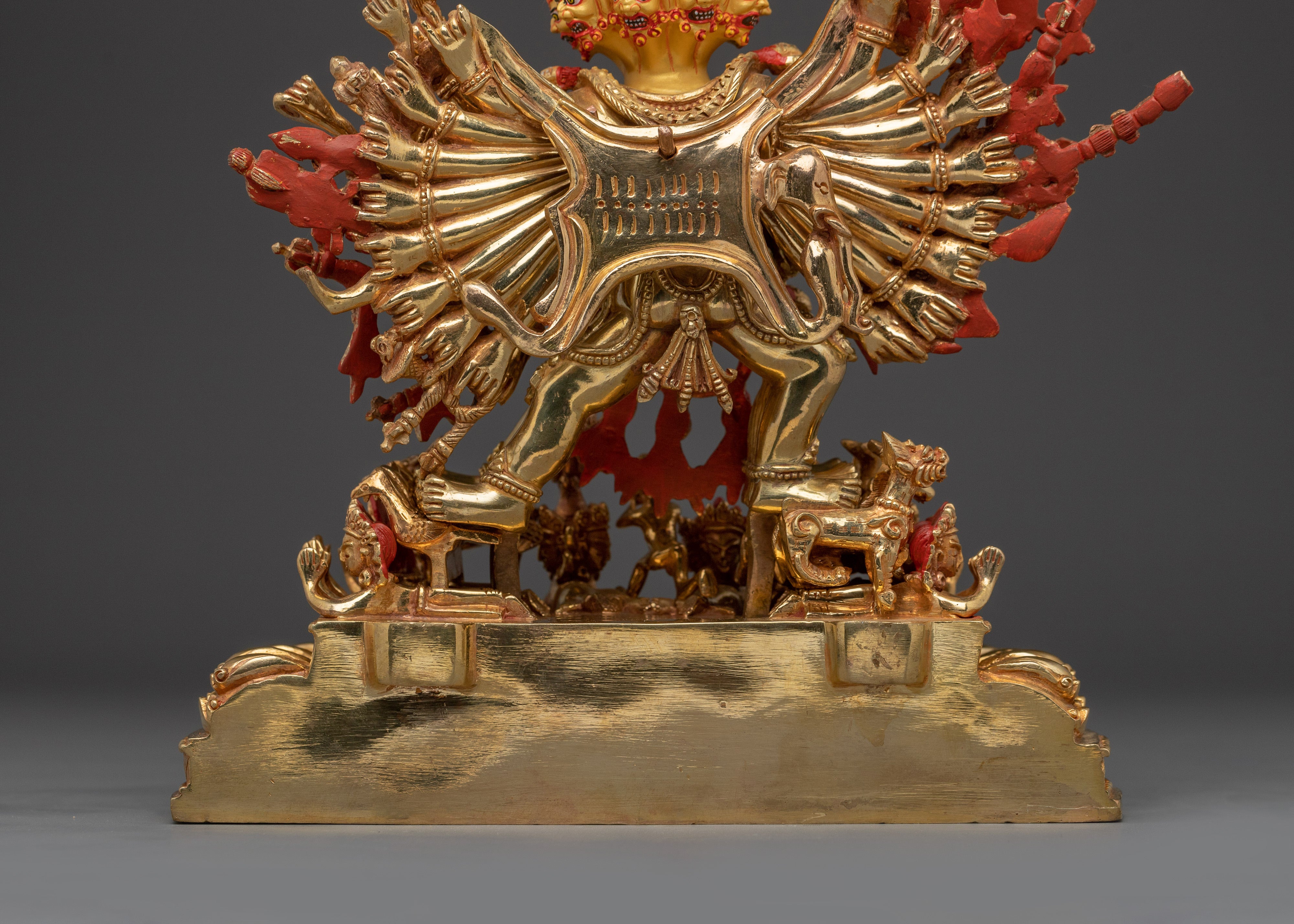 Wrathful Manifestation of Manjushri Statue | Yamantaka - Dharma Protector