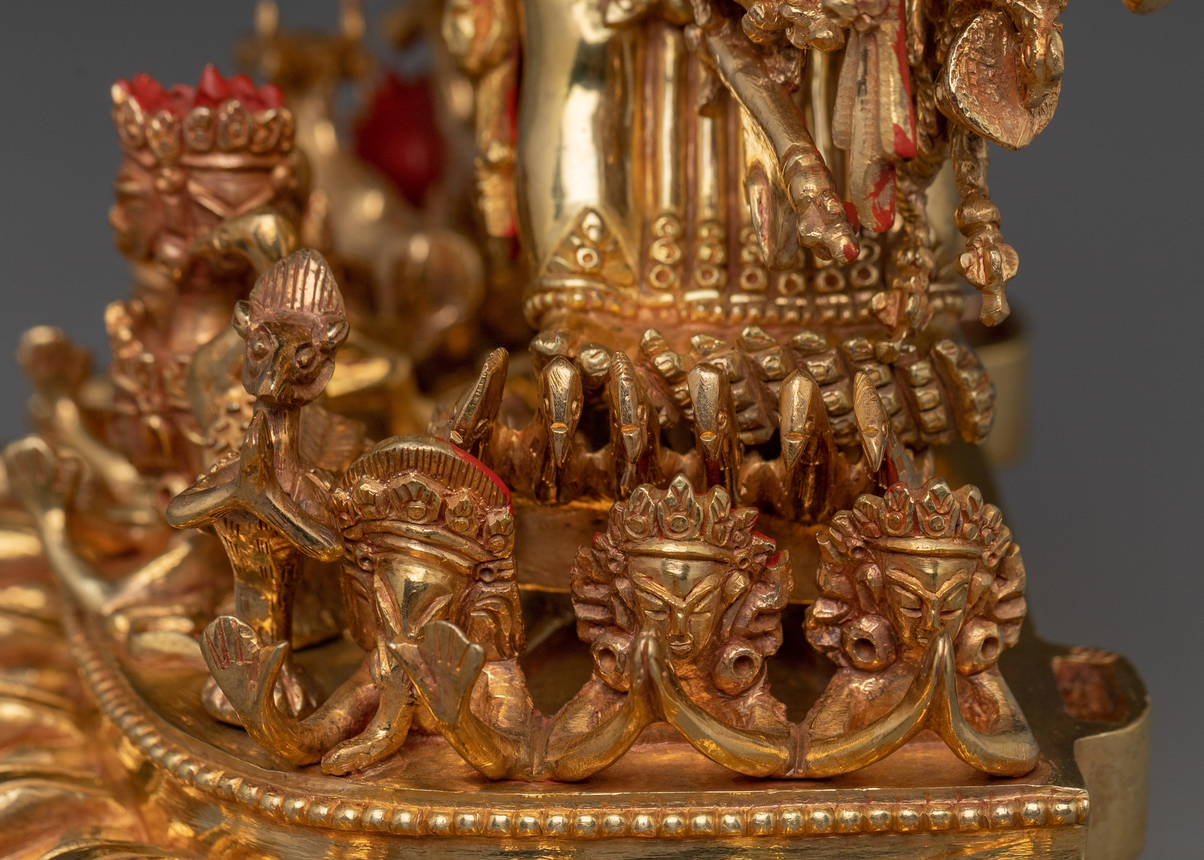 Wrathful Manifestation of Manjushri Statue | Yamantaka - Dharma Protector