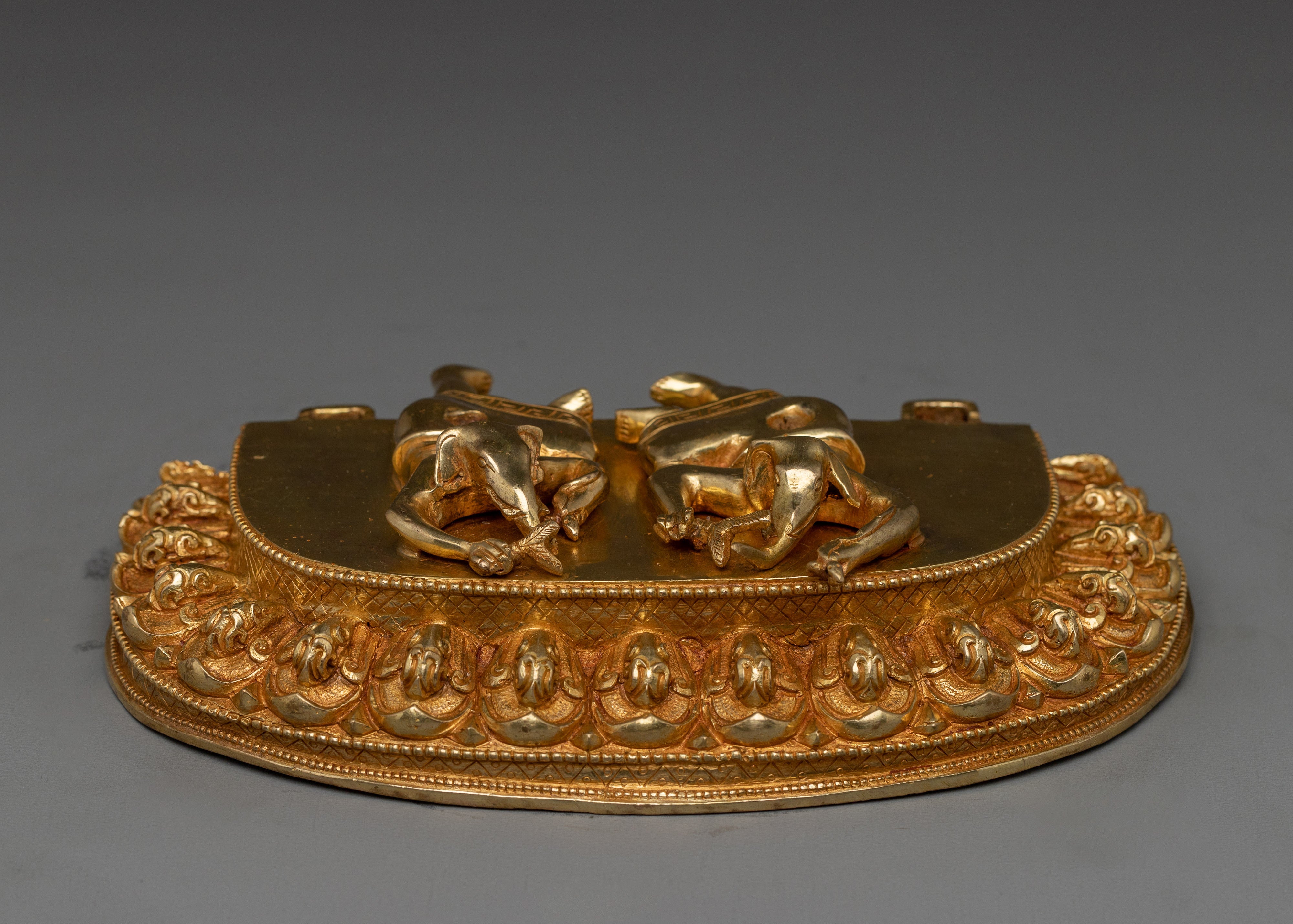 Fierce White Mahakala Statue | Remover of Spiritual Hinderance