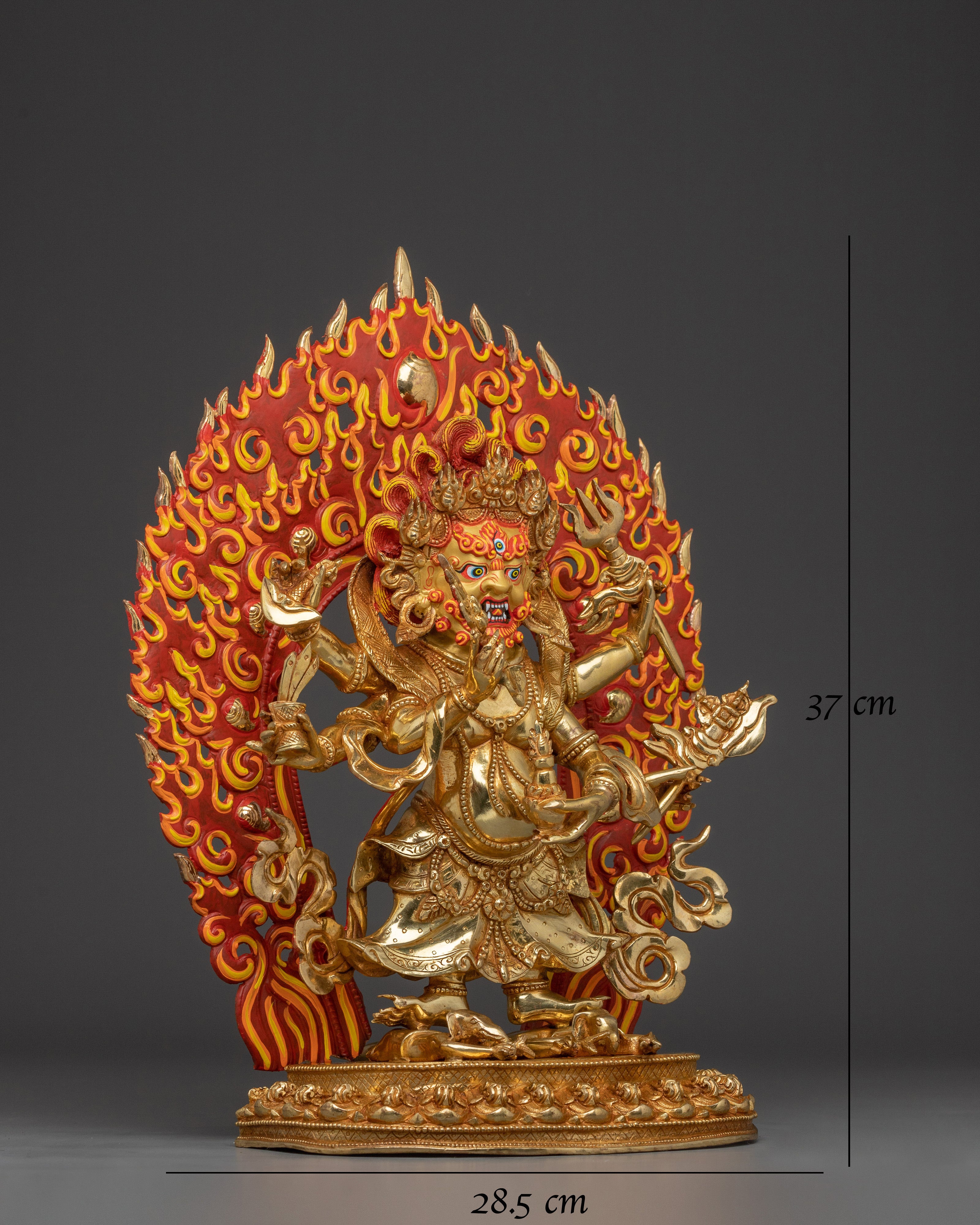 fierce-white-mahakala-statue
