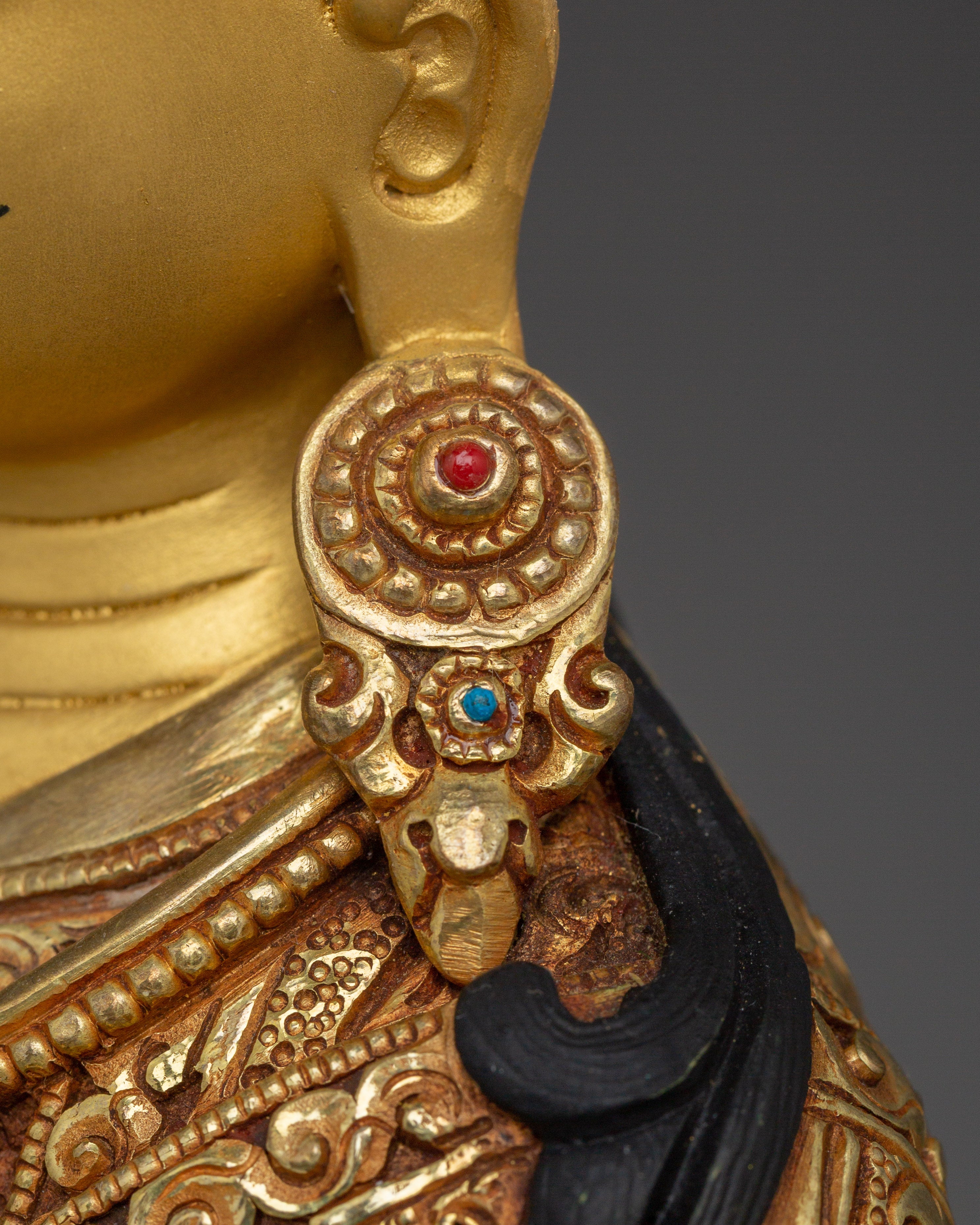 Vajra Master Guru Rinpoche Statue | Padmasambhava - Lotus-born Teacher