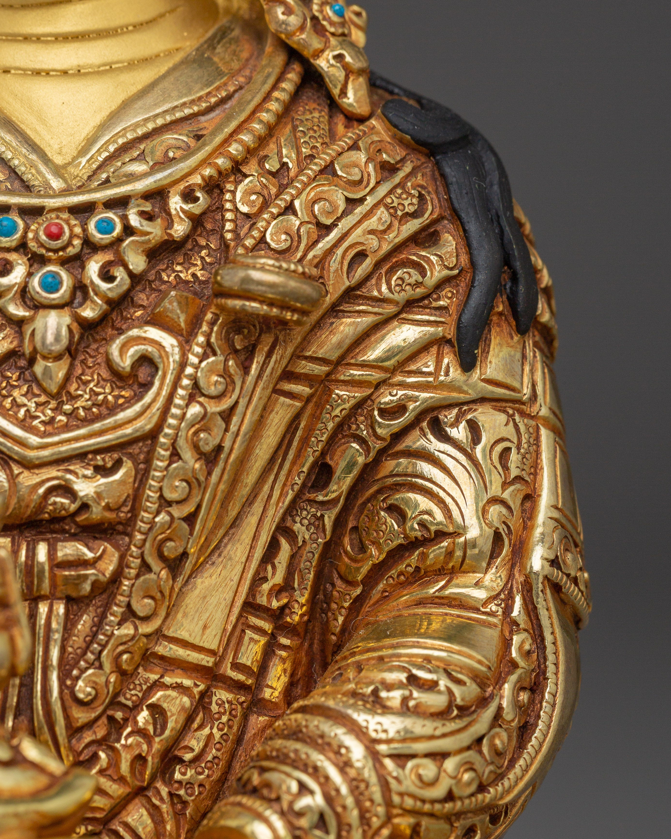 Vajra Master Guru Rinpoche Statue | Padmasambhava - Lotus-born Teacher