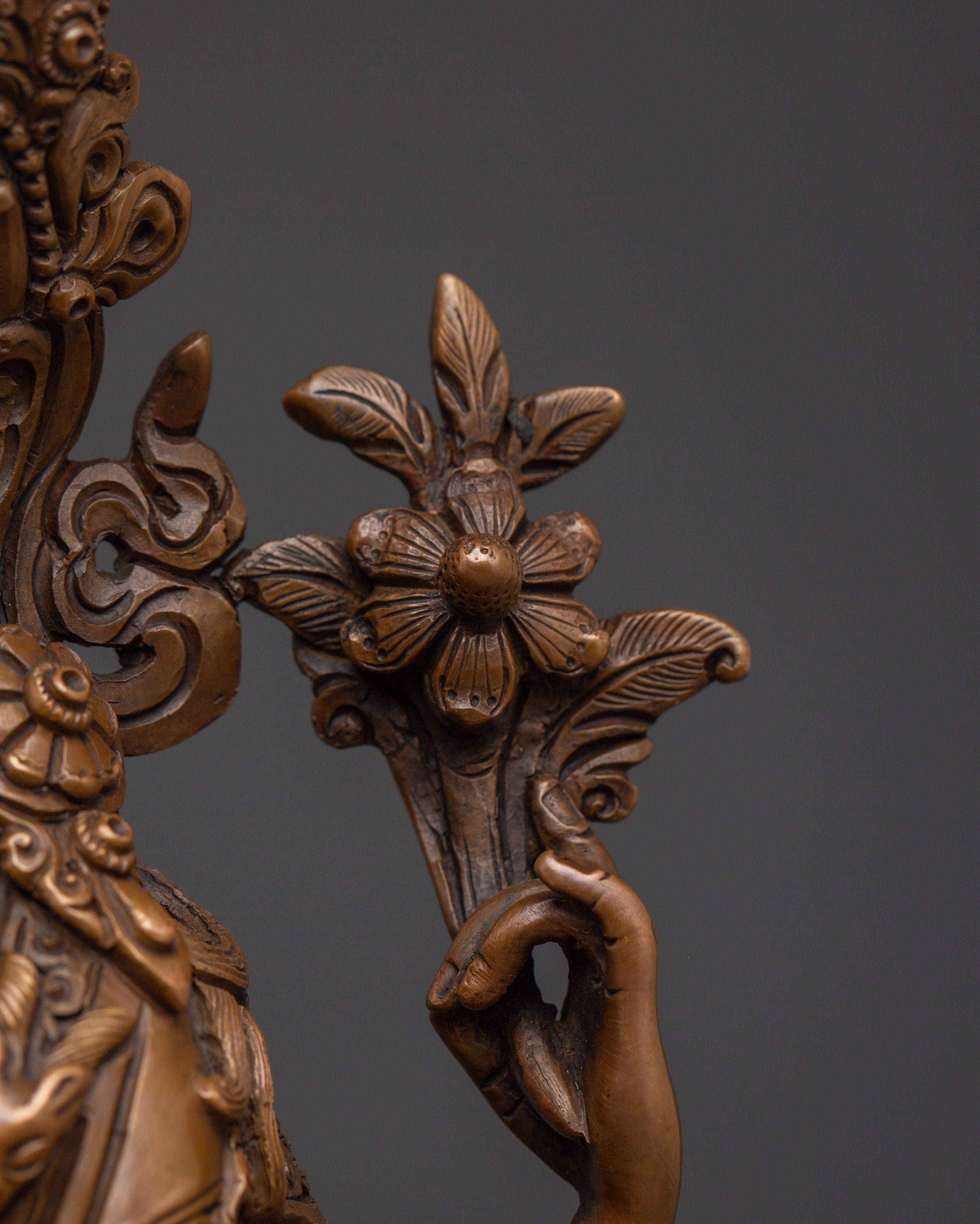 Divine Bodhisattva Chenrezig Statue | Avalokiteshvara - Embodiment of Compassion