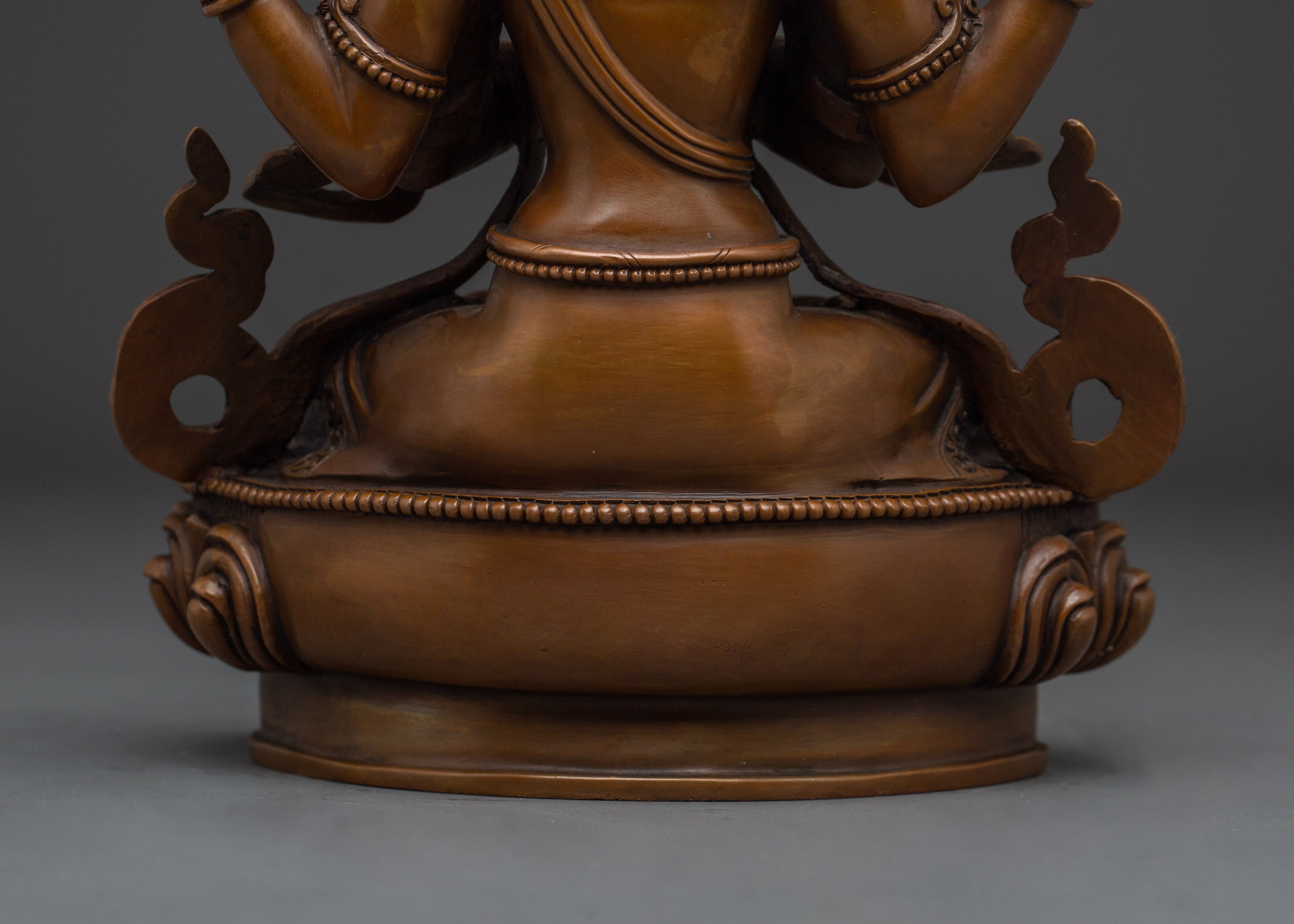 Divine Bodhisattva Chenrezig Statue | Avalokiteshvara - Embodiment of Compassion