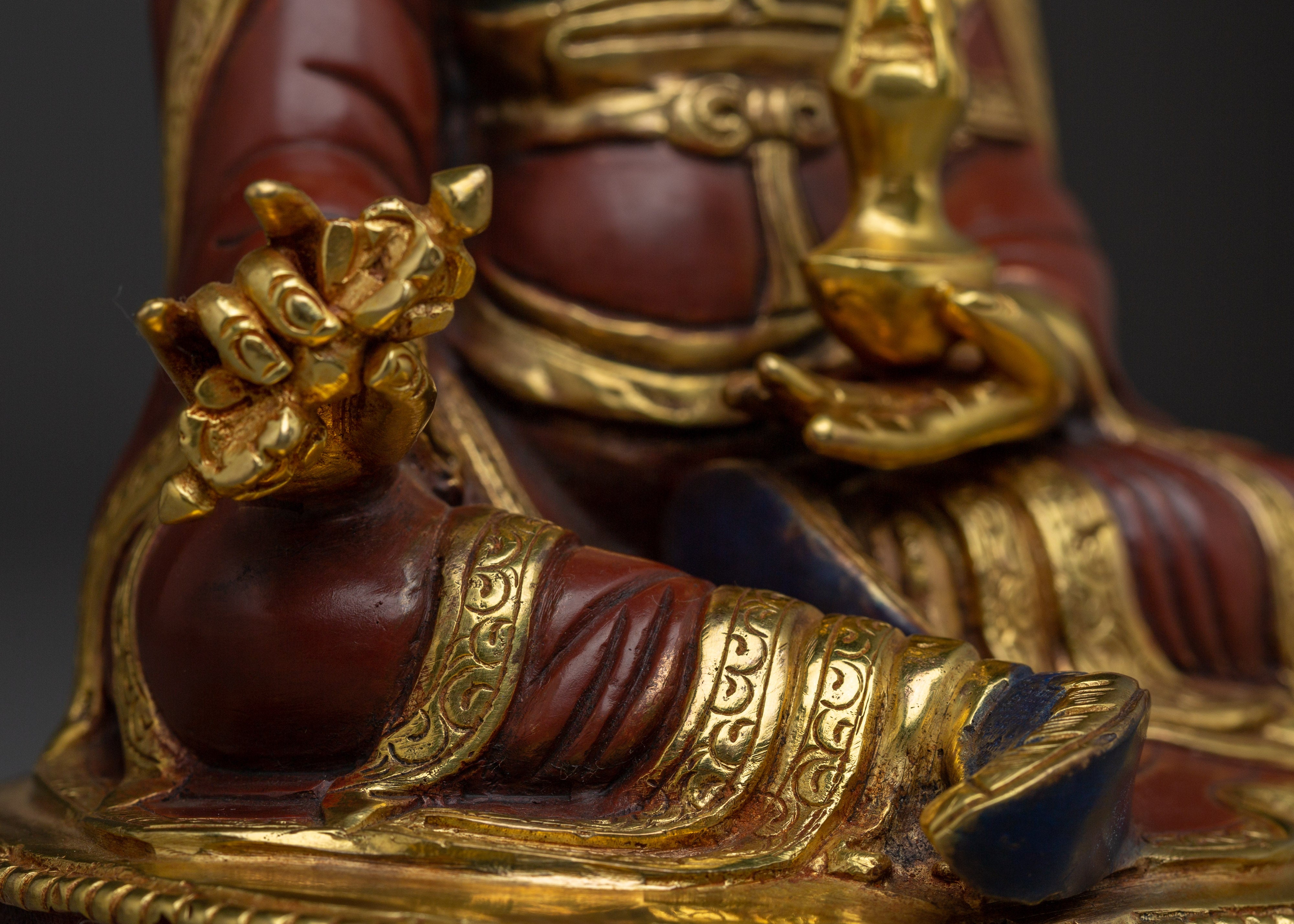 Vajrayana Master Guru Rinpoche Decor Statue | Precious Guru Padmasambhava