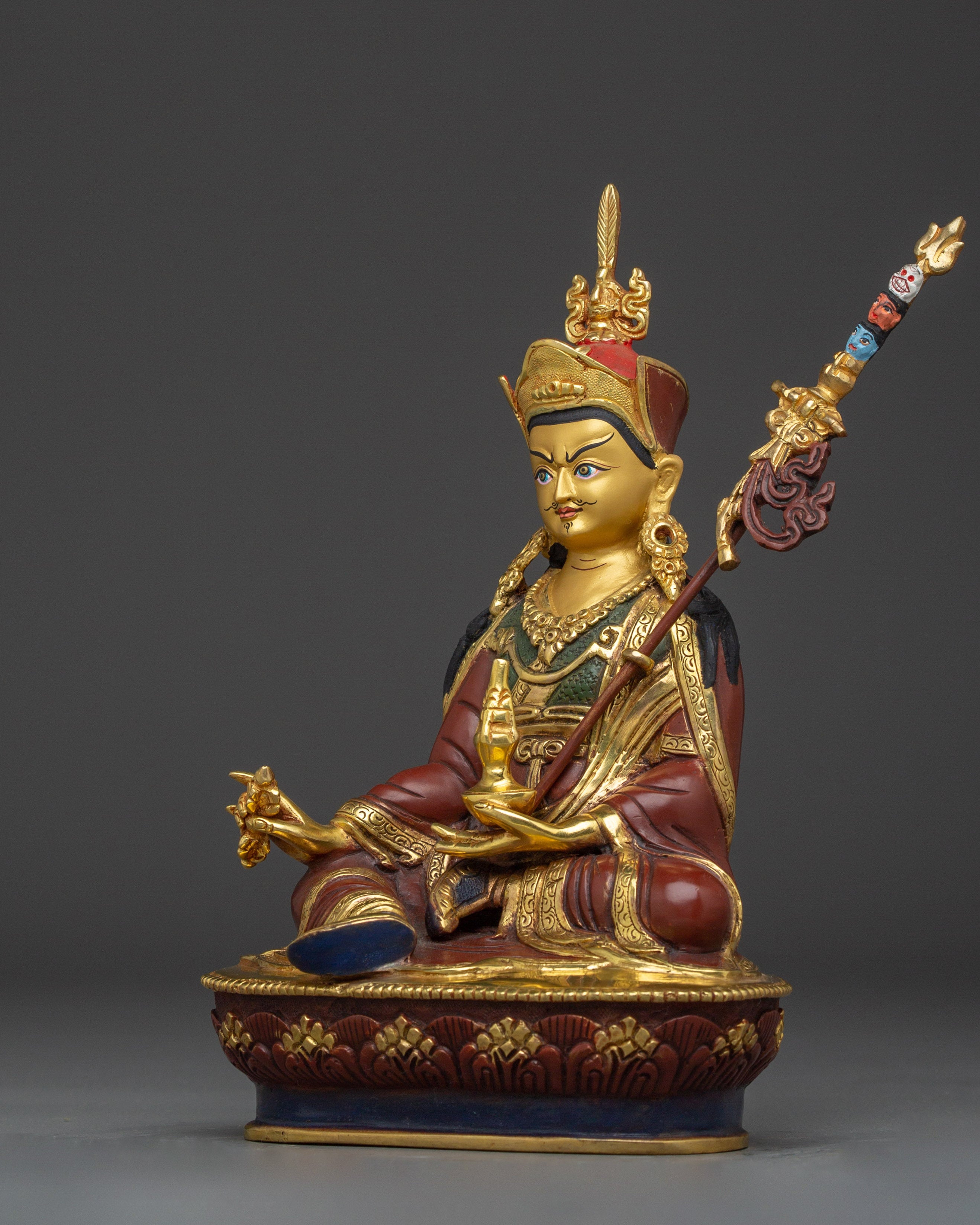 Vajrayana Master Guru Rinpoche Decor Statue | Precious Guru Padmasambhava