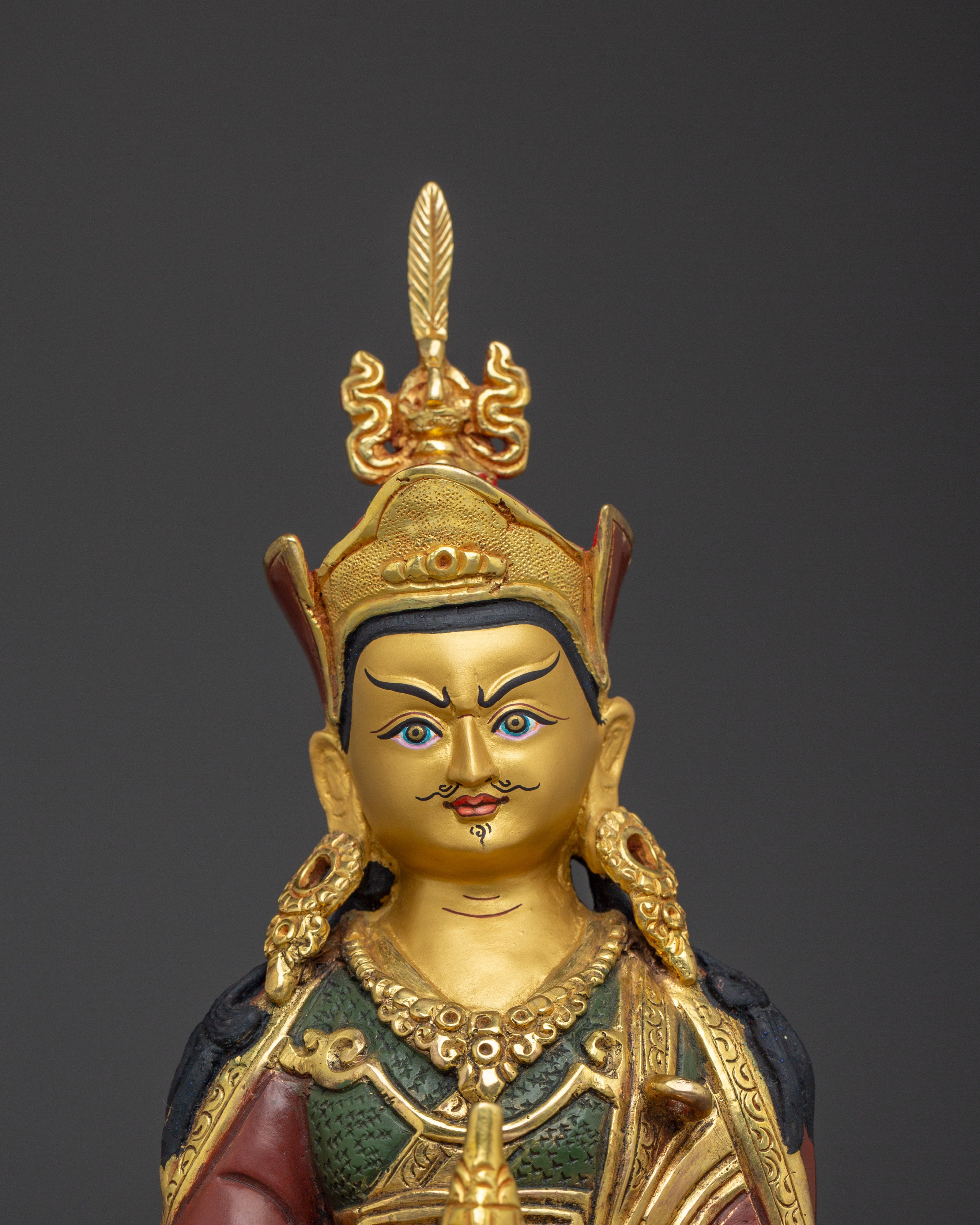 Vajrayana Master Guru Rinpoche Decor Statue | Precious Guru Padmasambhava