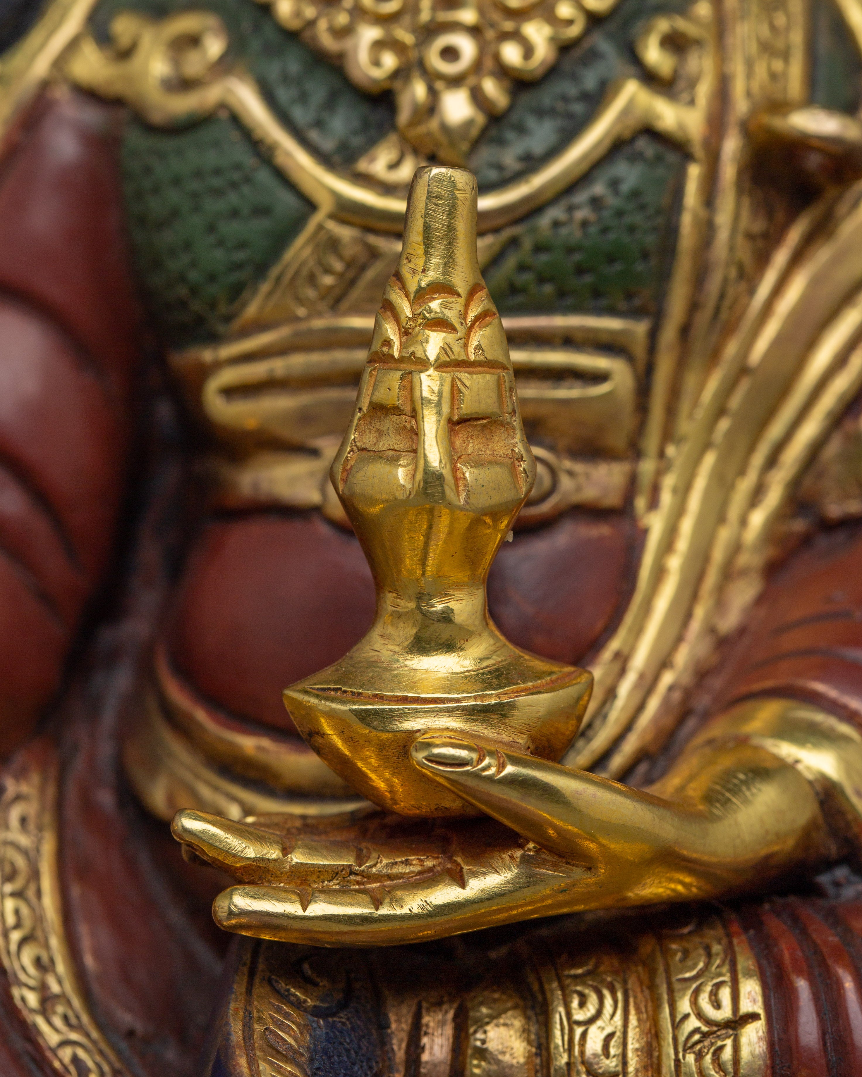 Vajrayana Master Guru Rinpoche Decor Statue | Precious Guru Padmasambhava