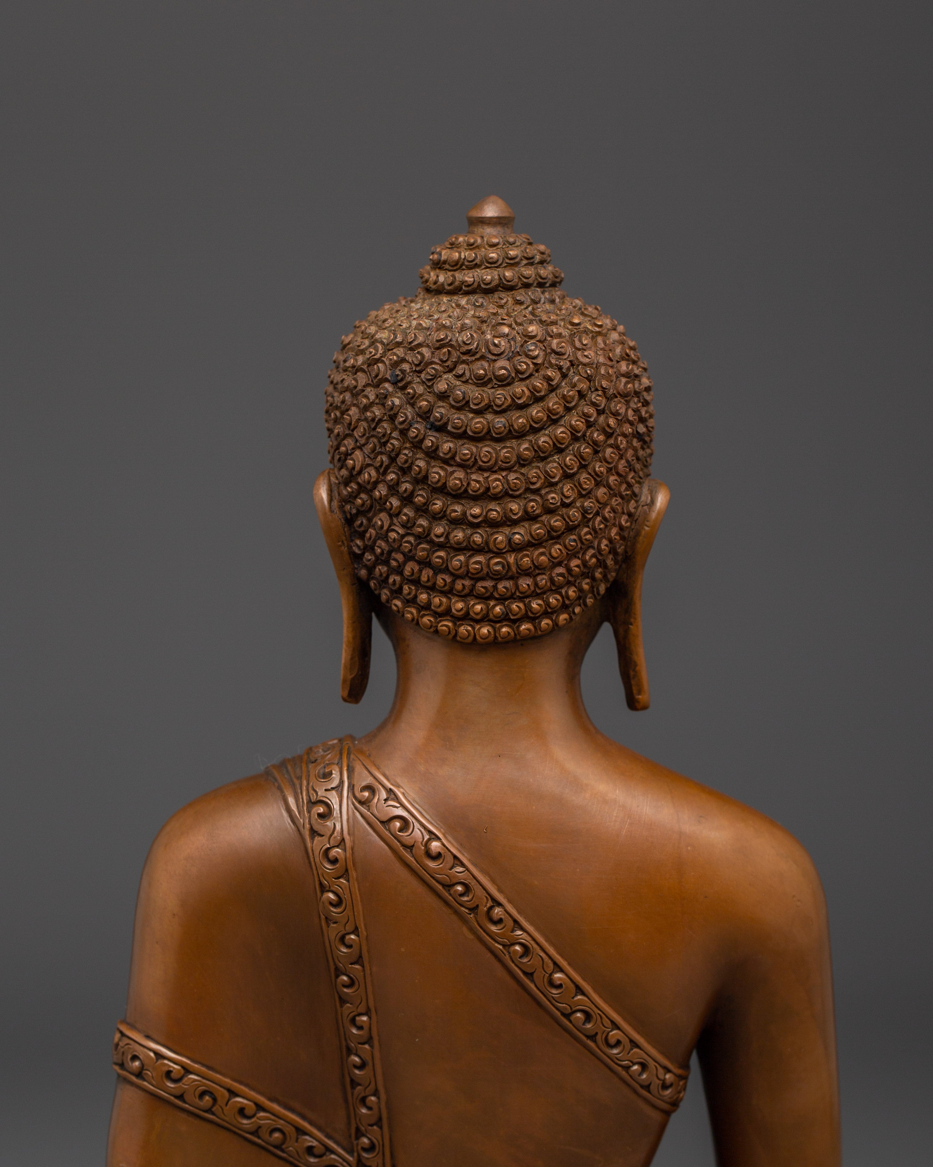 Oxidized Gautama Buddha Decor Statue | Shakyamuni Buddha - The Awakened One