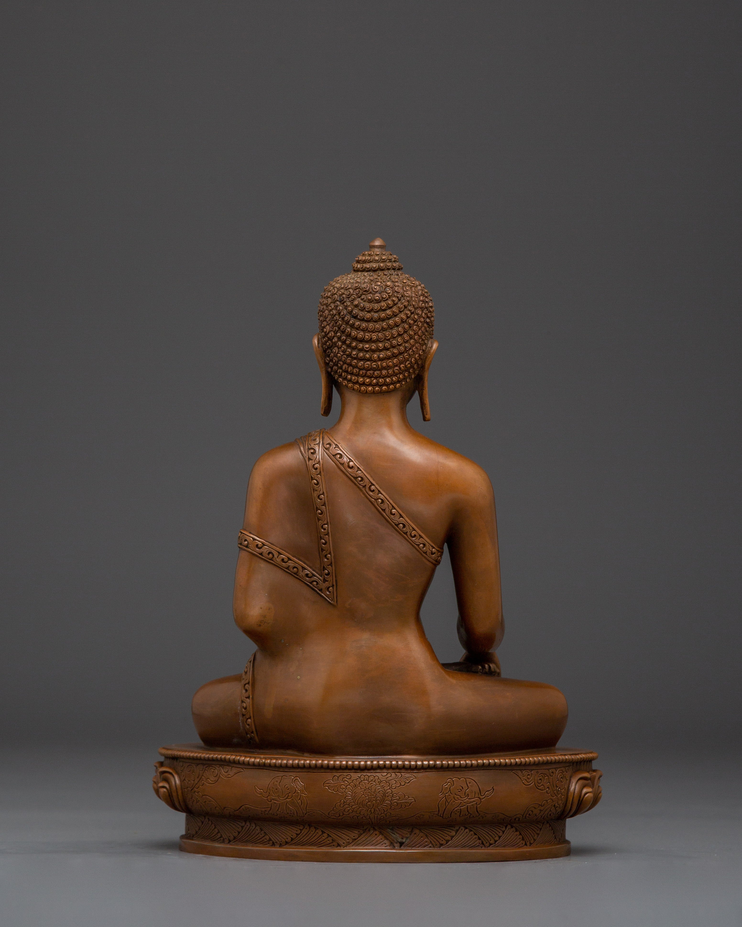 Oxidized Gautama Buddha Decor Statue | Shakyamuni Buddha - The Awakened One
