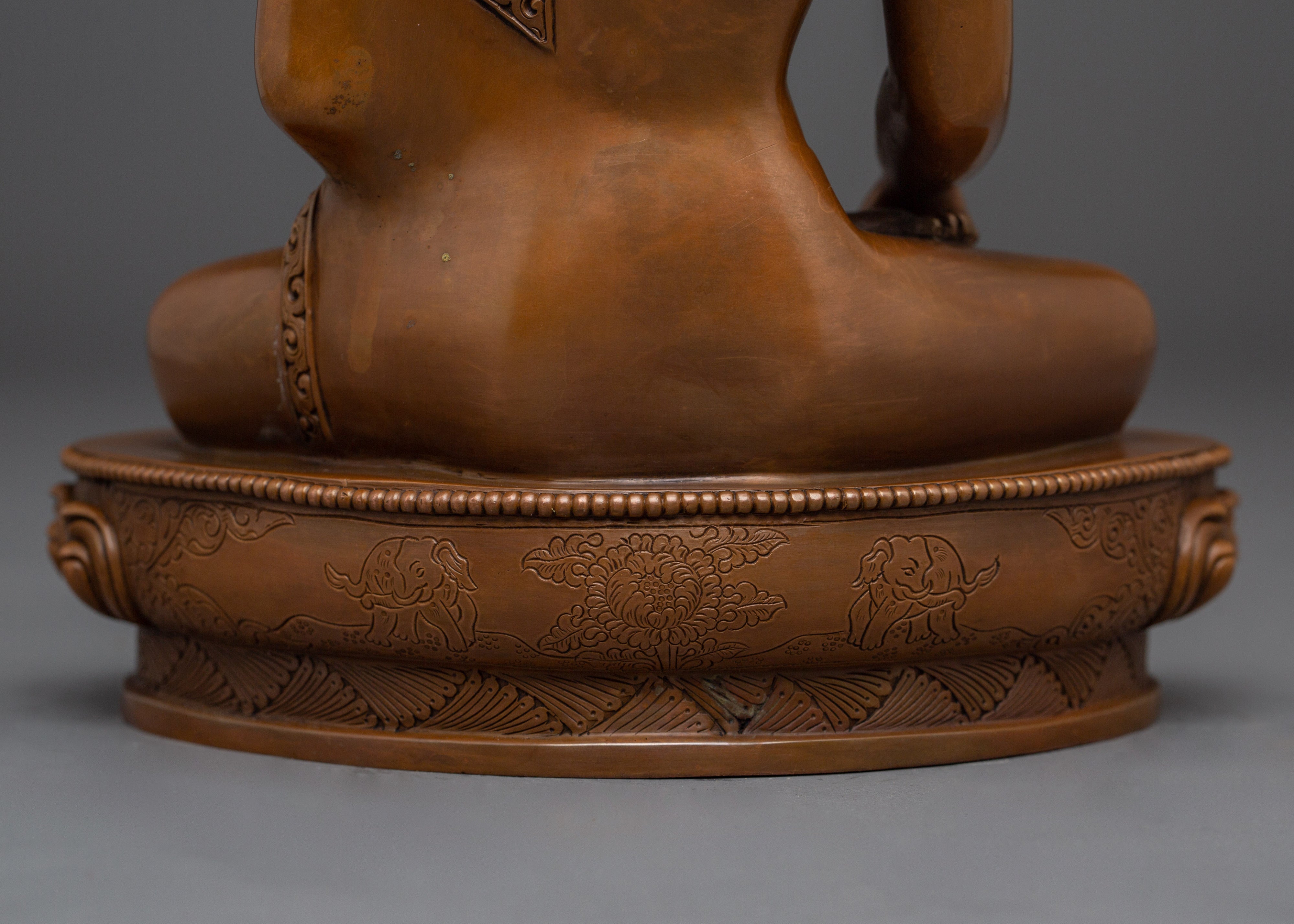 Oxidized Gautama Buddha Decor Statue | Shakyamuni Buddha - The Awakened One