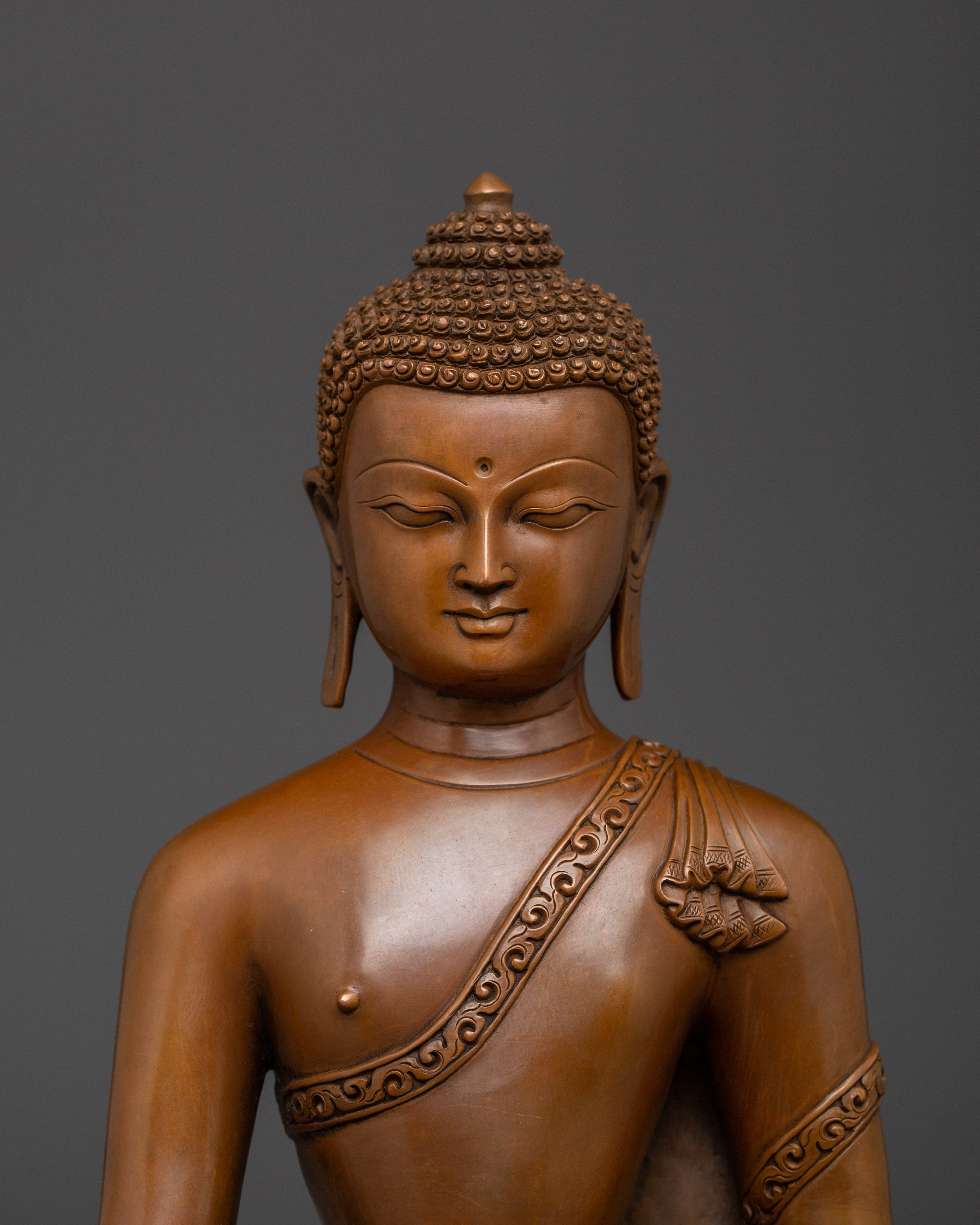 Oxidized Gautama Buddha Decor Statue | Shakyamuni Buddha - The Awakened One