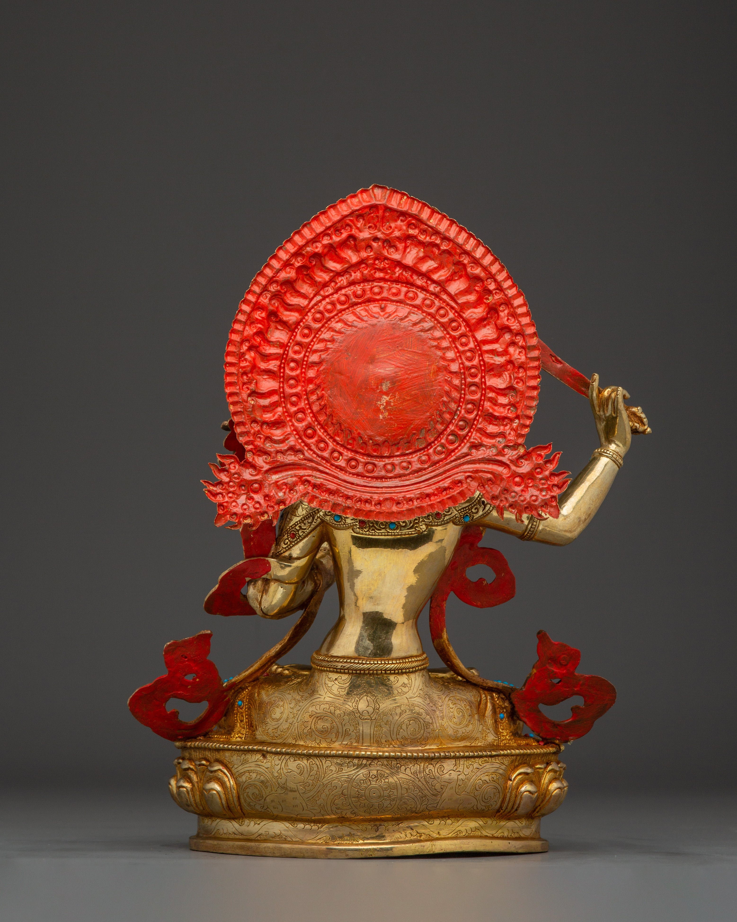 Nepalese Artwork of Manjushri | Embodiment of Divine Wisdom