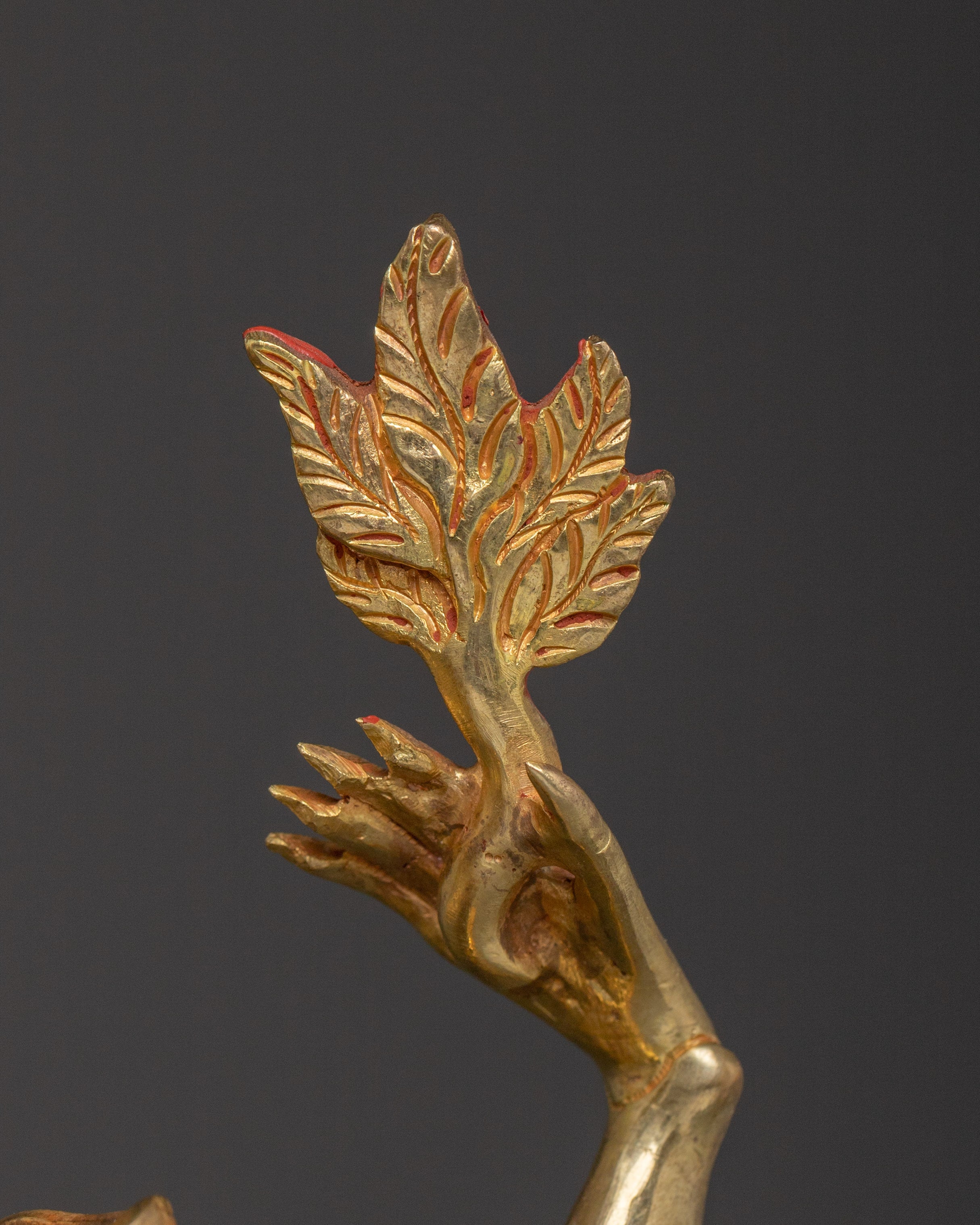 Skeleton Deity Chitipati Statue | Tantric Guardian from Tibetan Buddhism