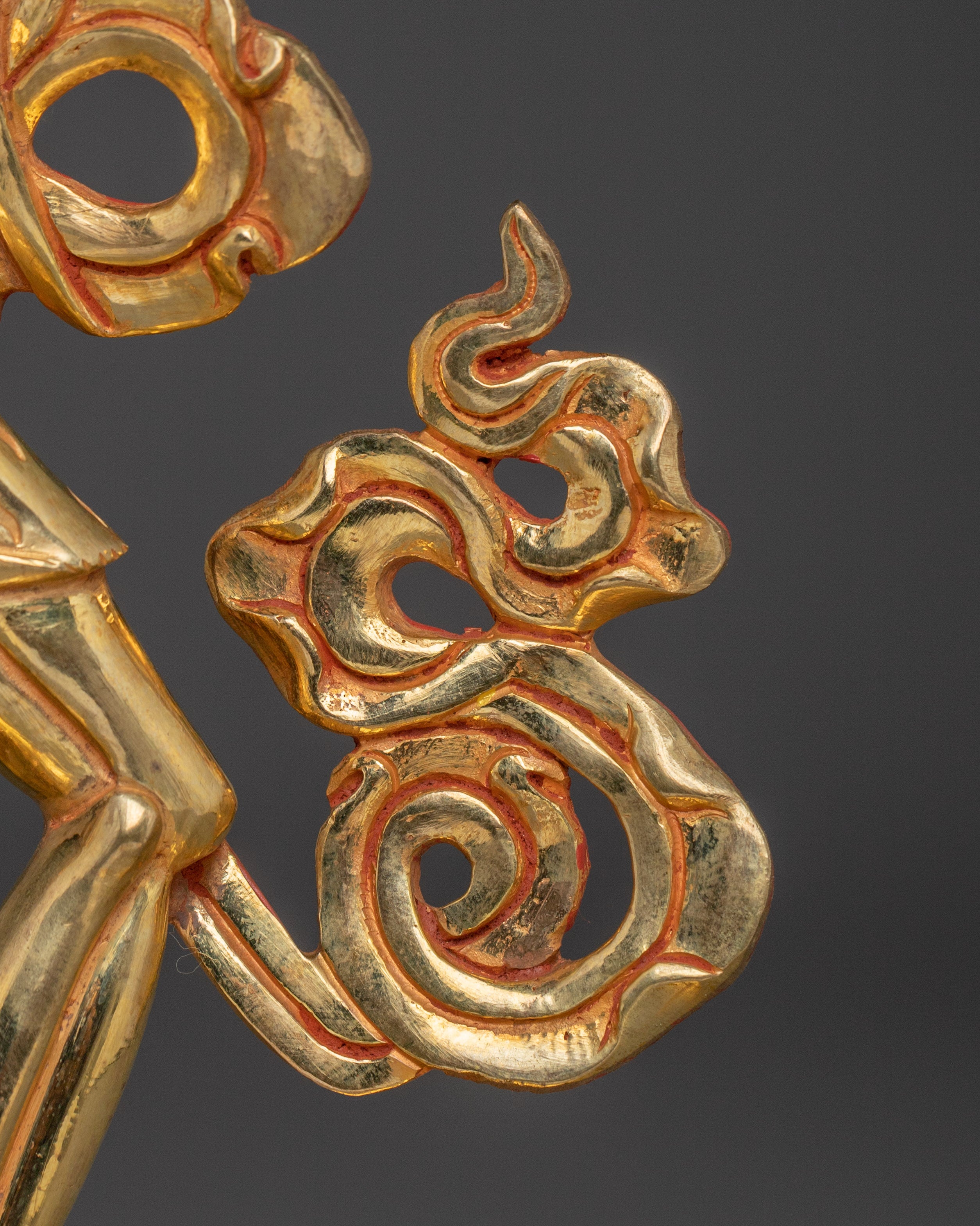 Skeleton Deity Chitipati Statue | Tantric Guardian from Tibetan Buddhism