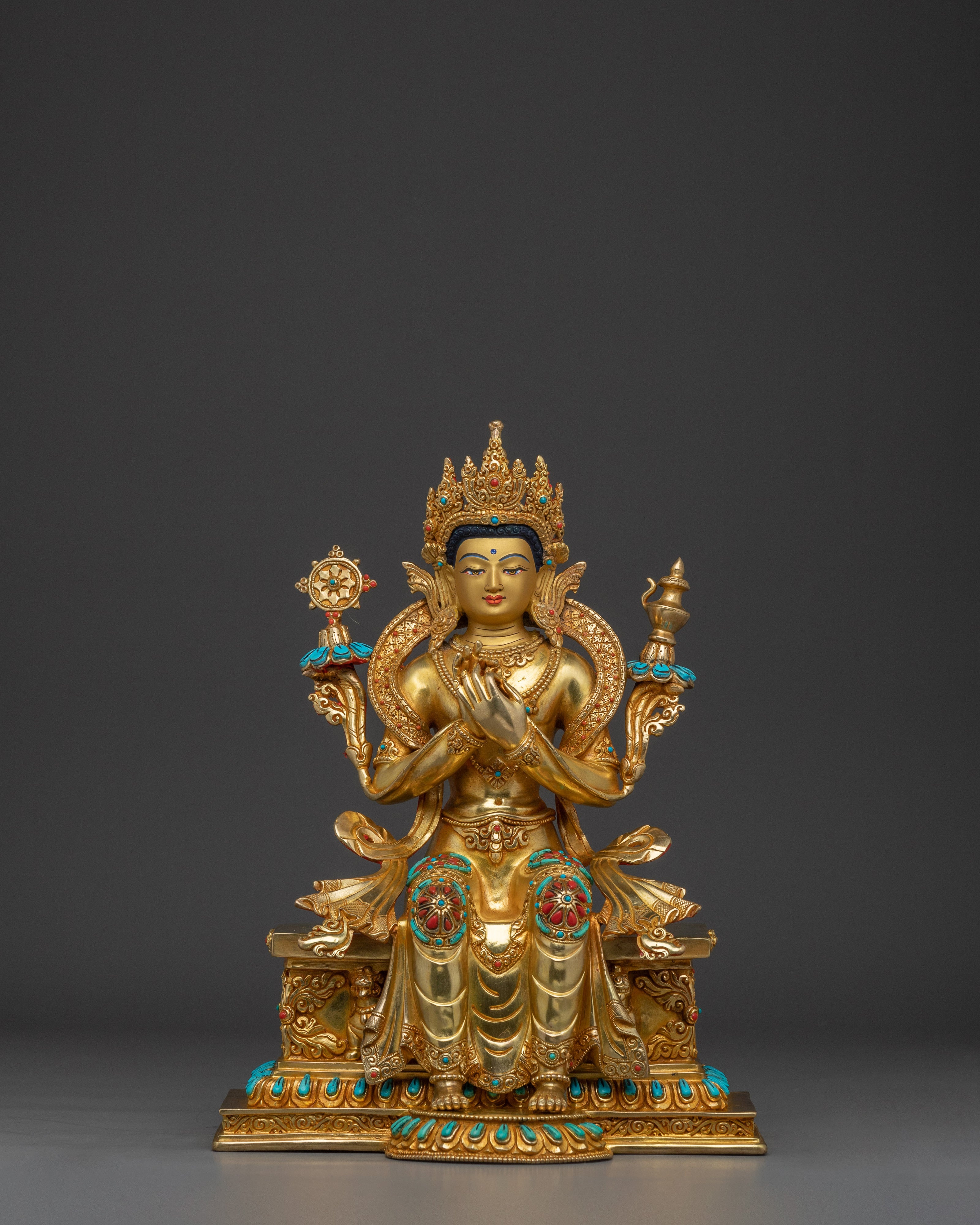 Future Enlightened One Maitreya Buddha | Traditional Artwork