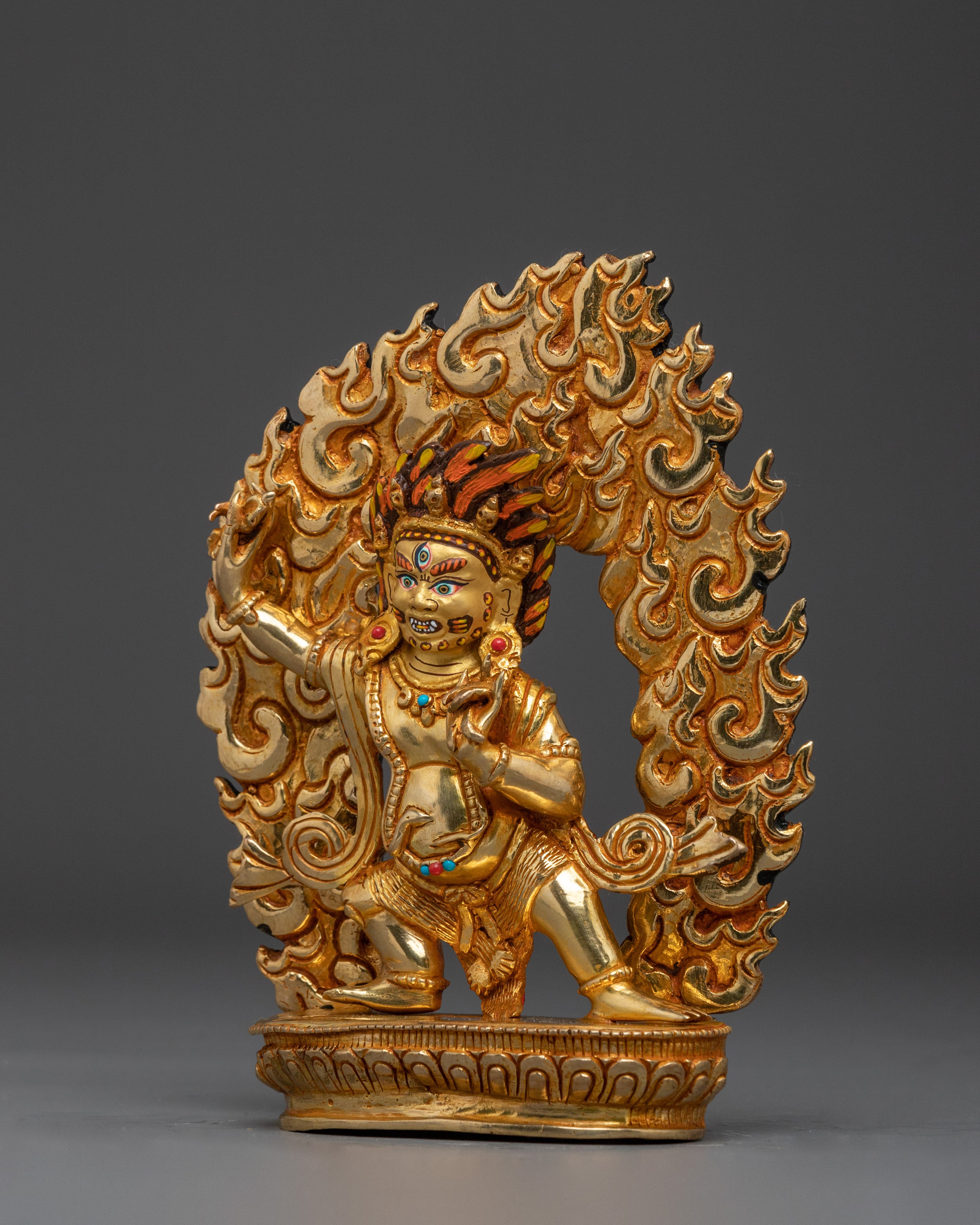 Enlightenment Symbol of Vajrapani Statue | Powerful Dharma Guardian
