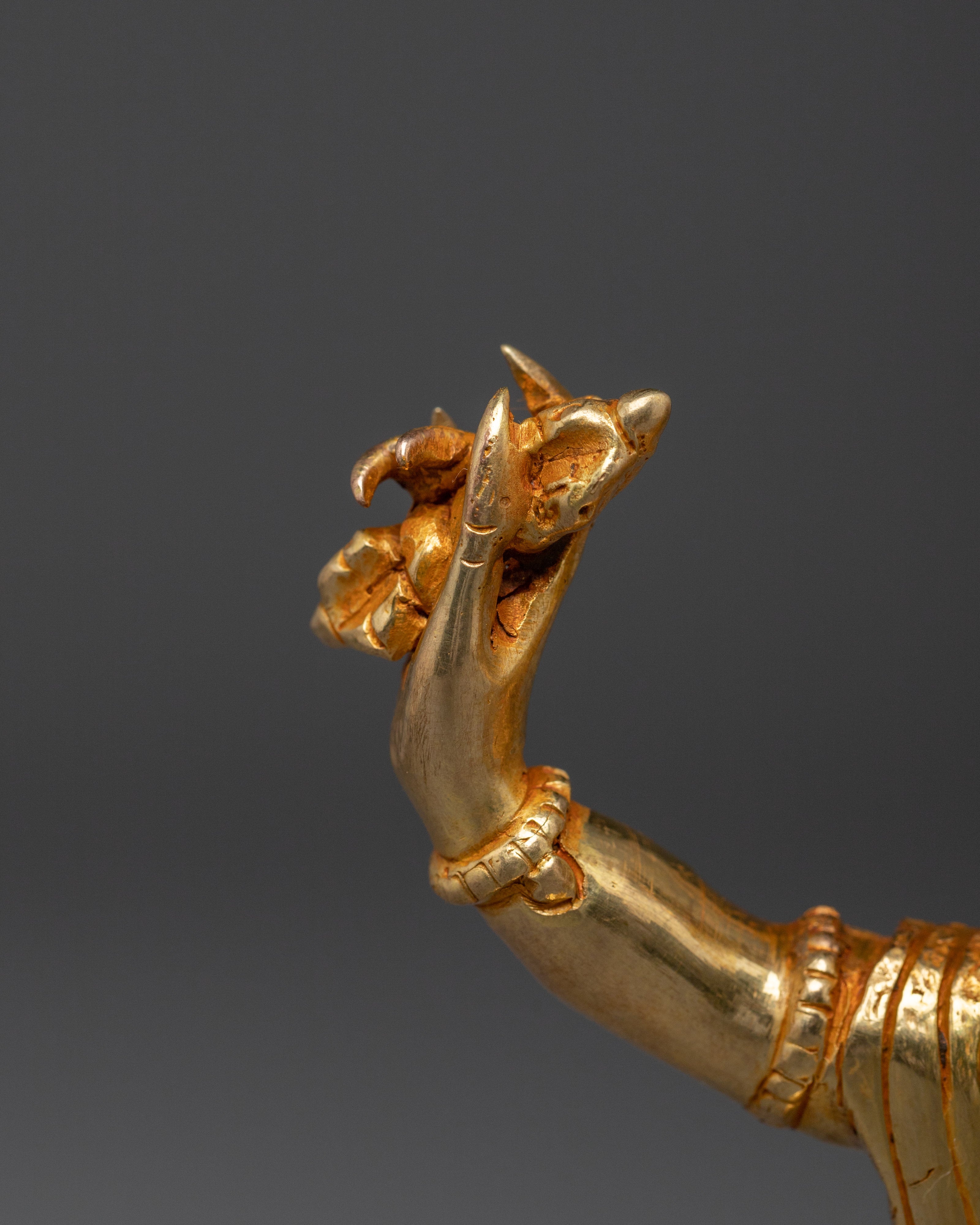 Enlightenment Symbol of Vajrapani Statue | Powerful Dharma Guardian