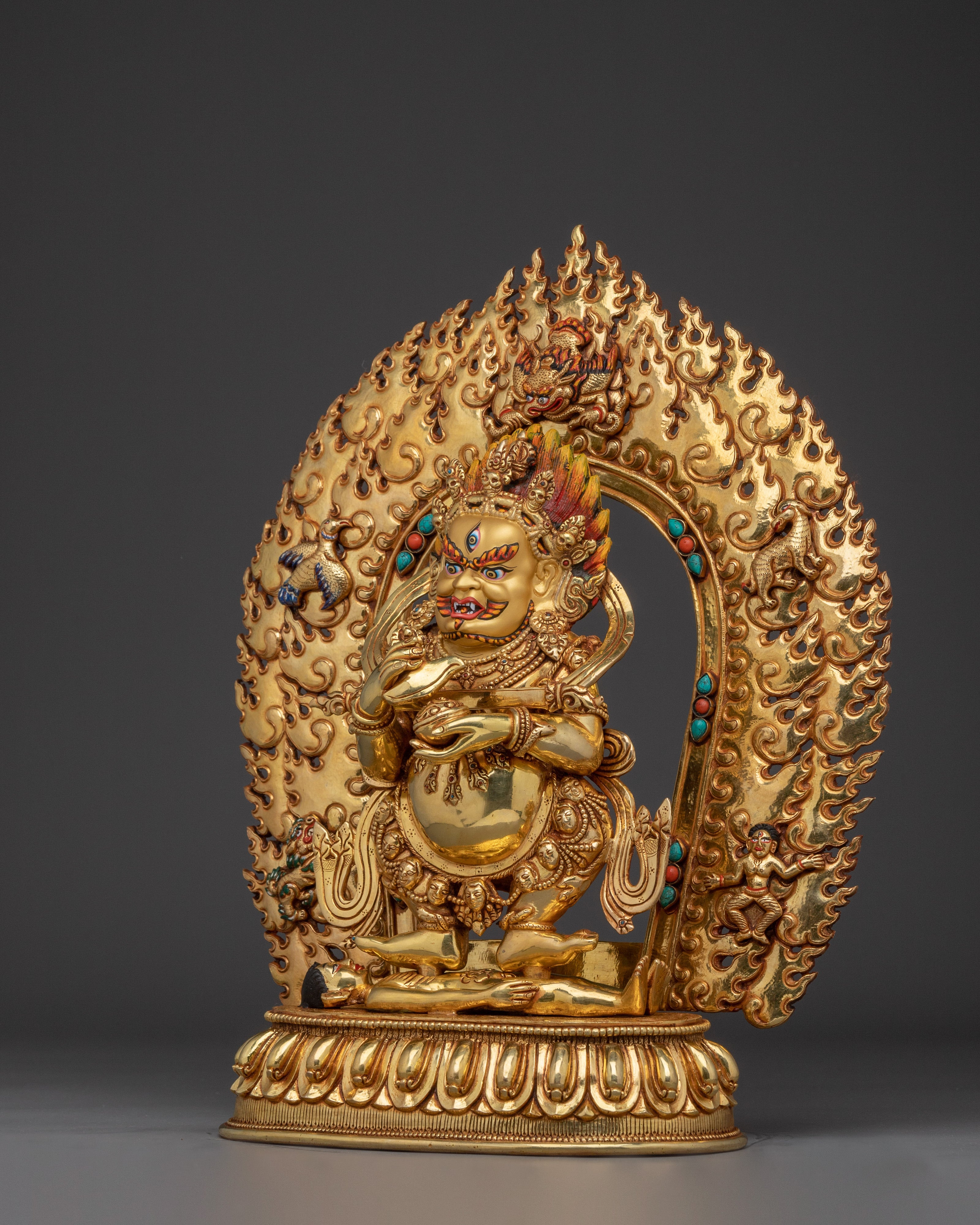 Protector Deity Shakya Mahakala | Dharmapala - Guardian of Dharma