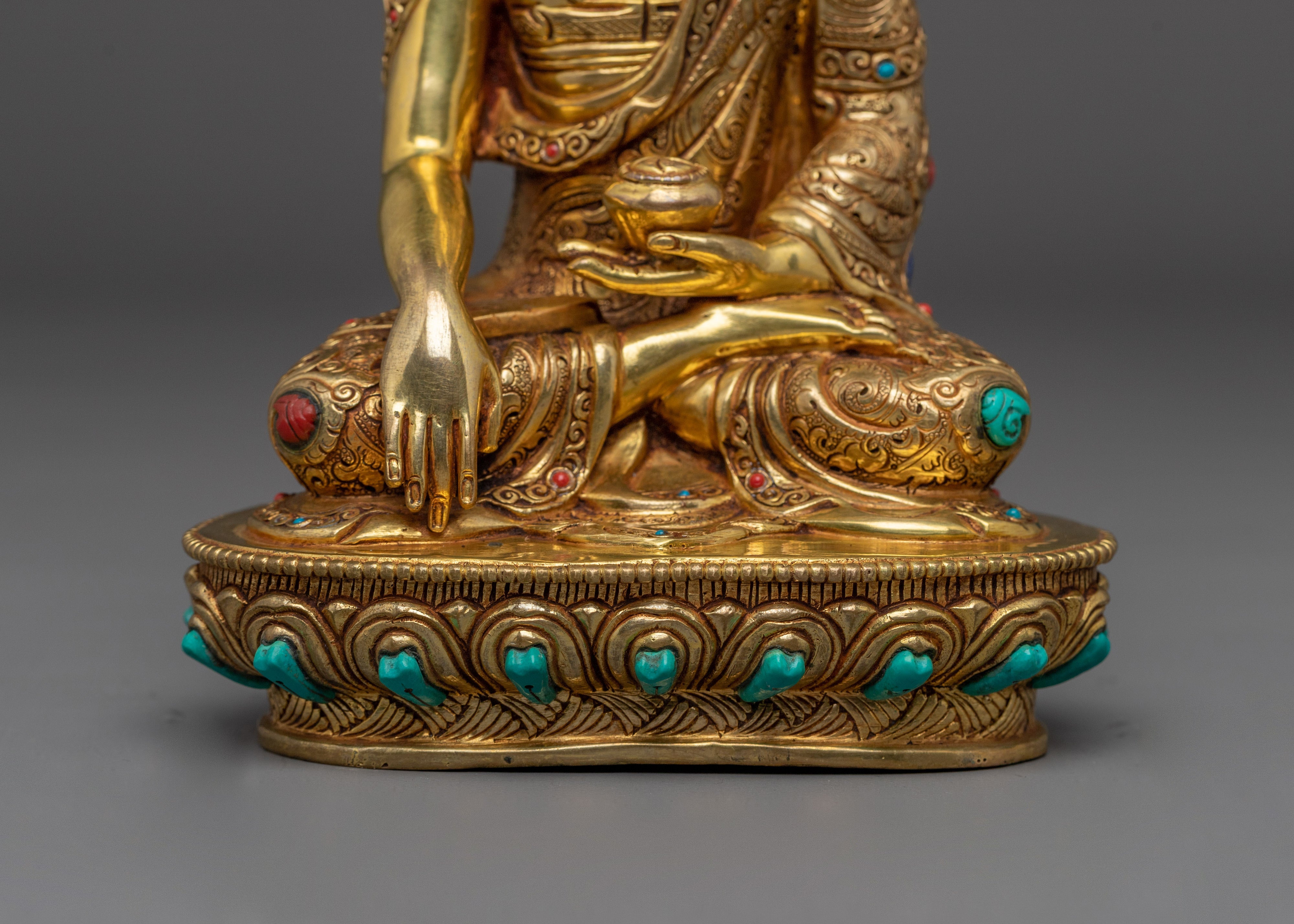 Awakened Buddha Shakyamuni Statue | Gautama Buddha - Dharma Teacher