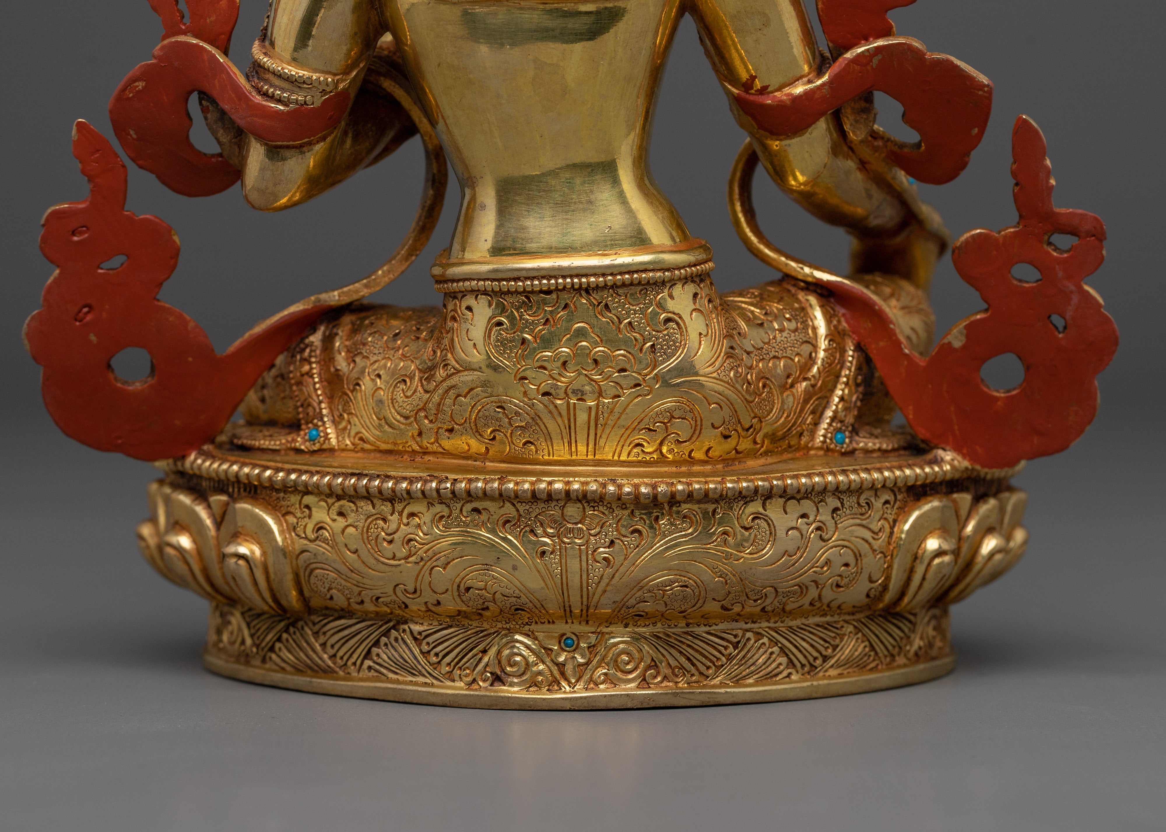 Enlightenment Figure of Green Tara | Divine Feminine Energy