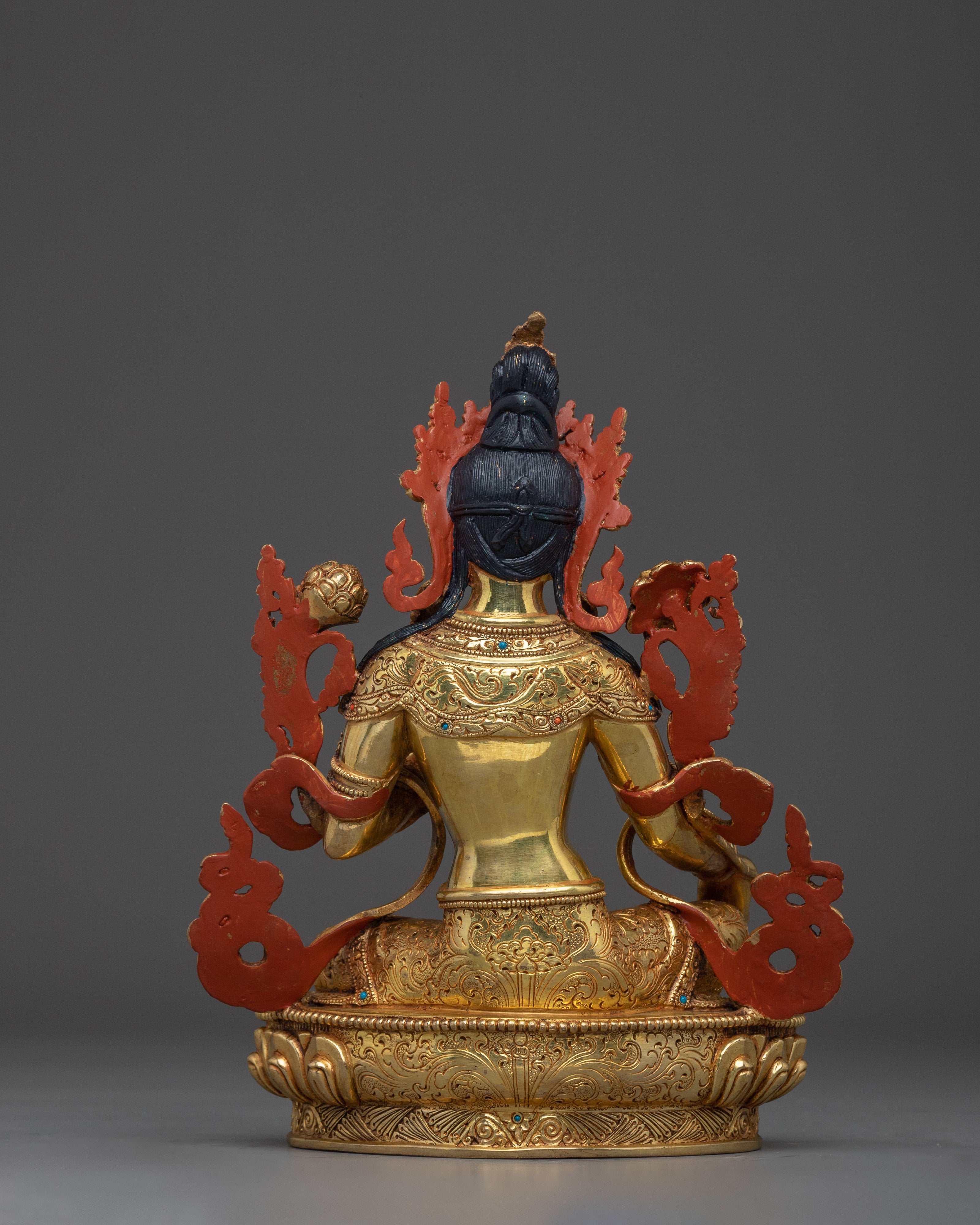 Enlightenment Figure of Green Tara | Divine Feminine Energy