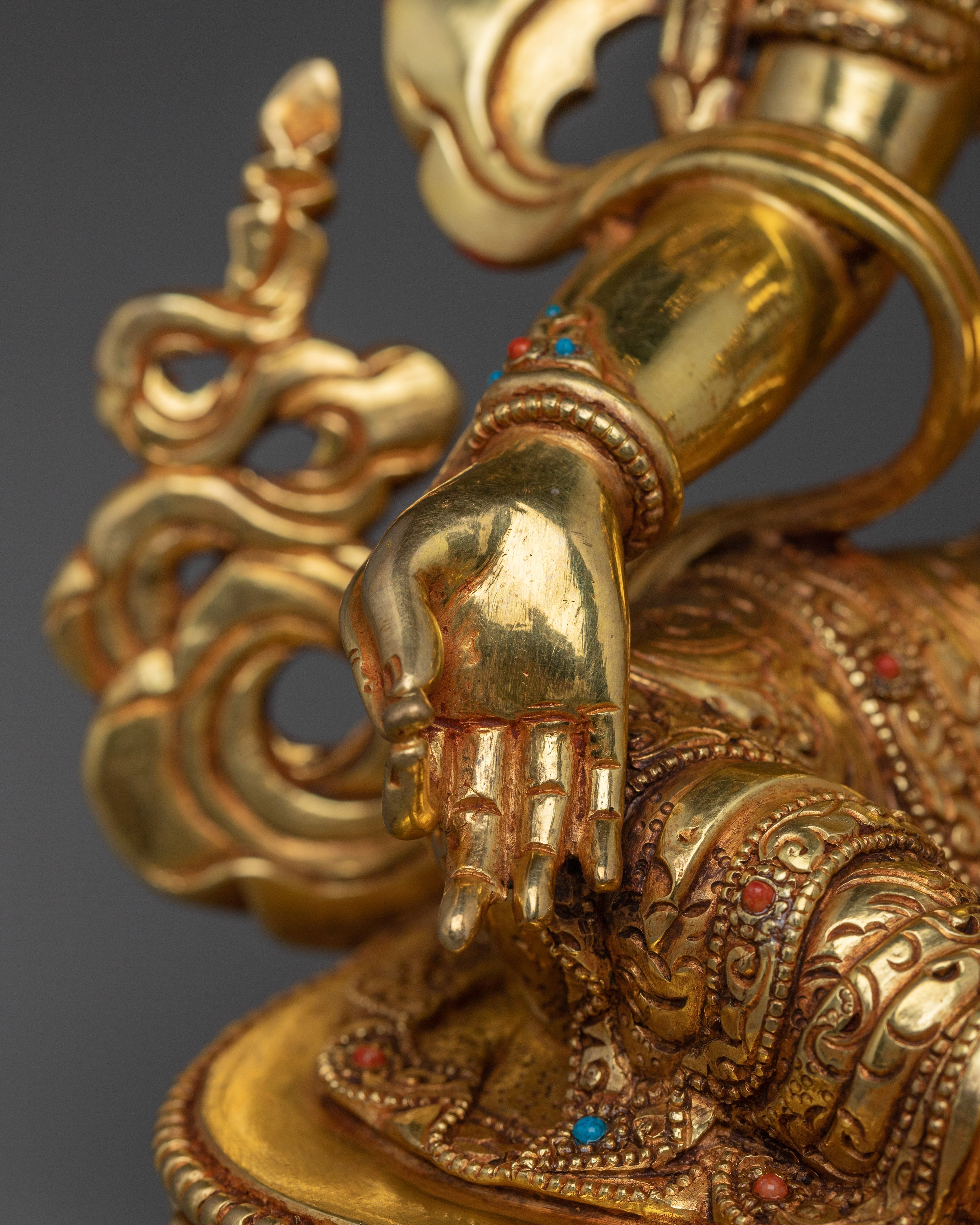 Enlightenment Figure of Green Tara | Divine Feminine Energy