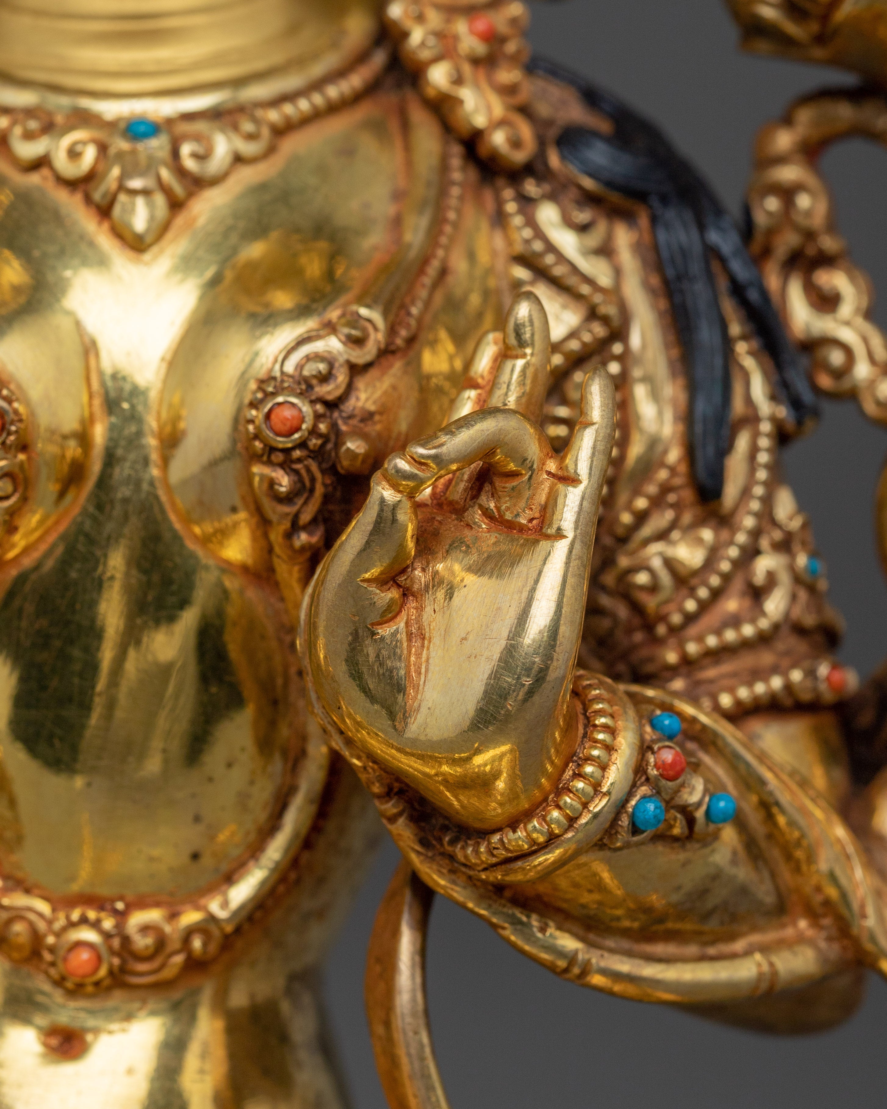 Enlightenment Figure of Green Tara | Divine Feminine Energy