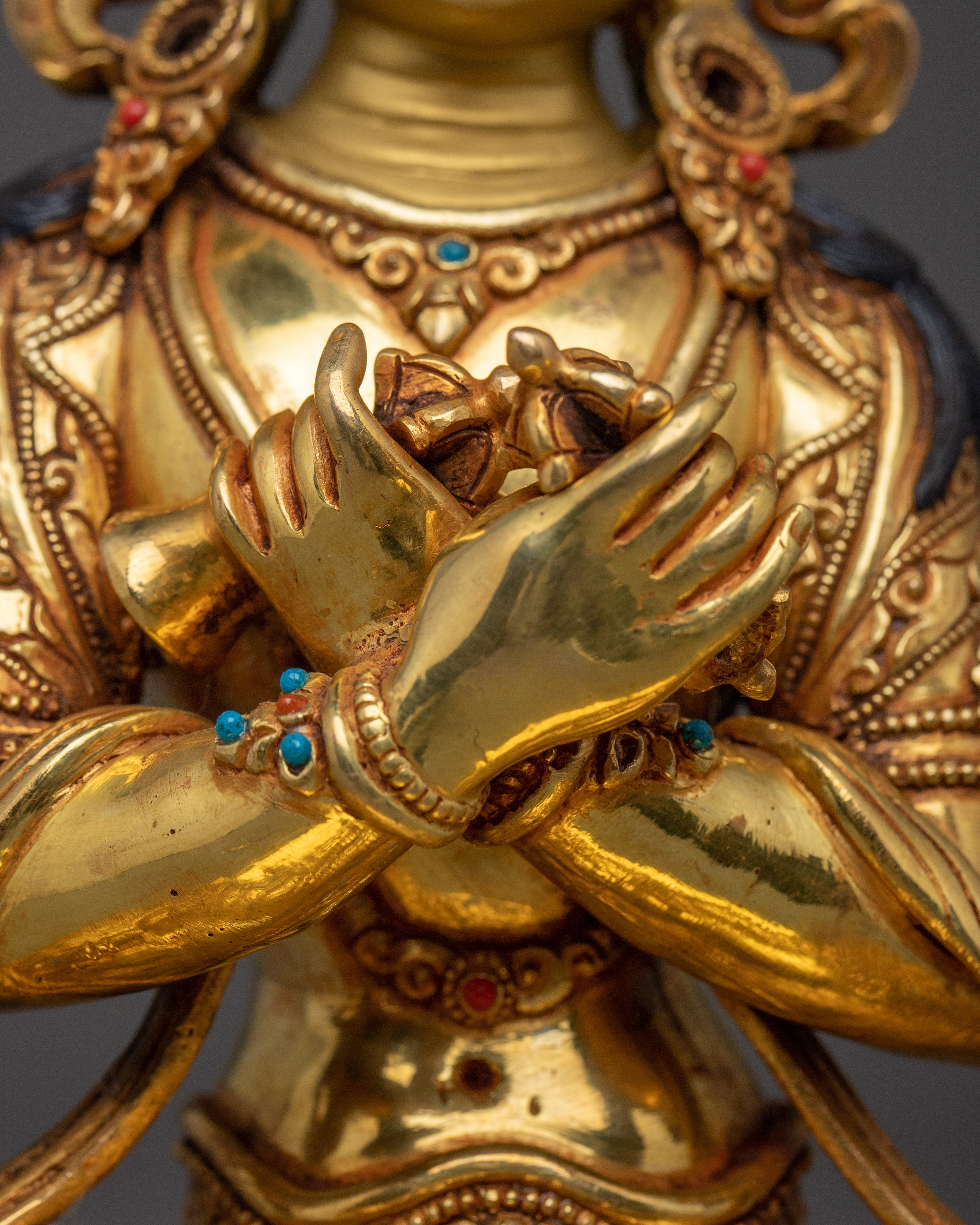 Primordial Buddha Vajradhara Statue | Tantric Meditation Deity