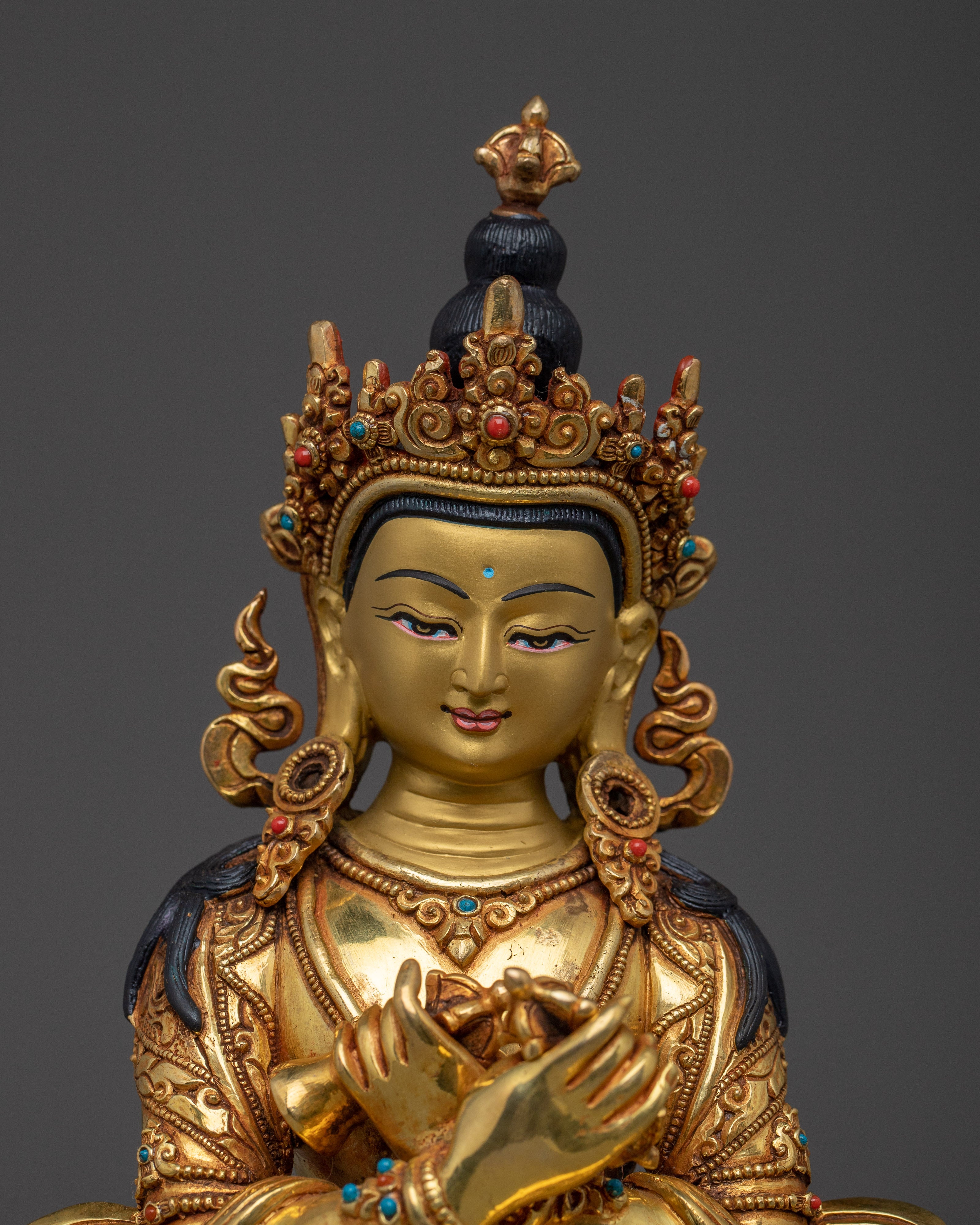 Primordial Buddha Vajradhara Statue | Tantric Meditation Deity