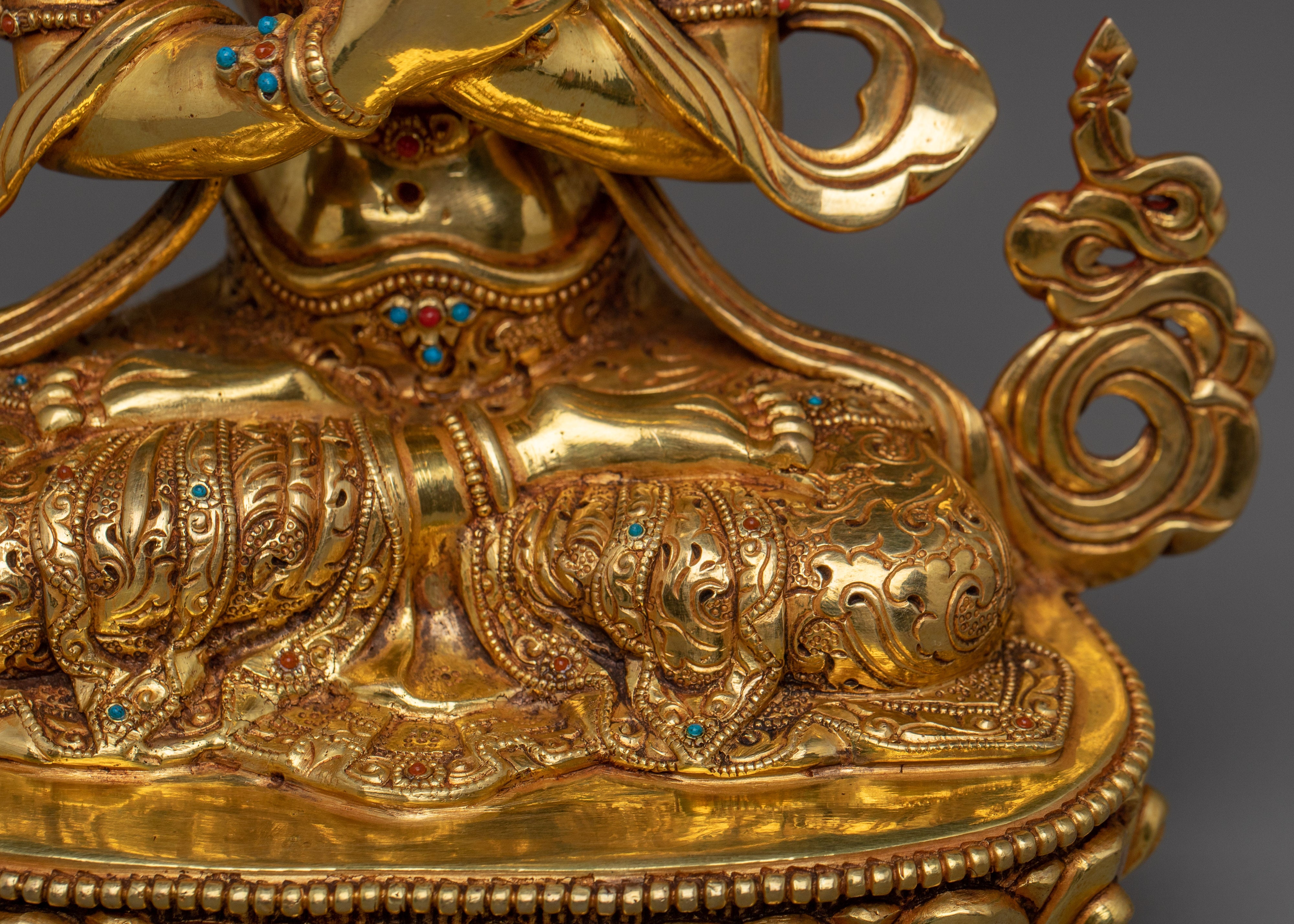 Primordial Buddha Vajradhara Statue | Tantric Meditation Deity