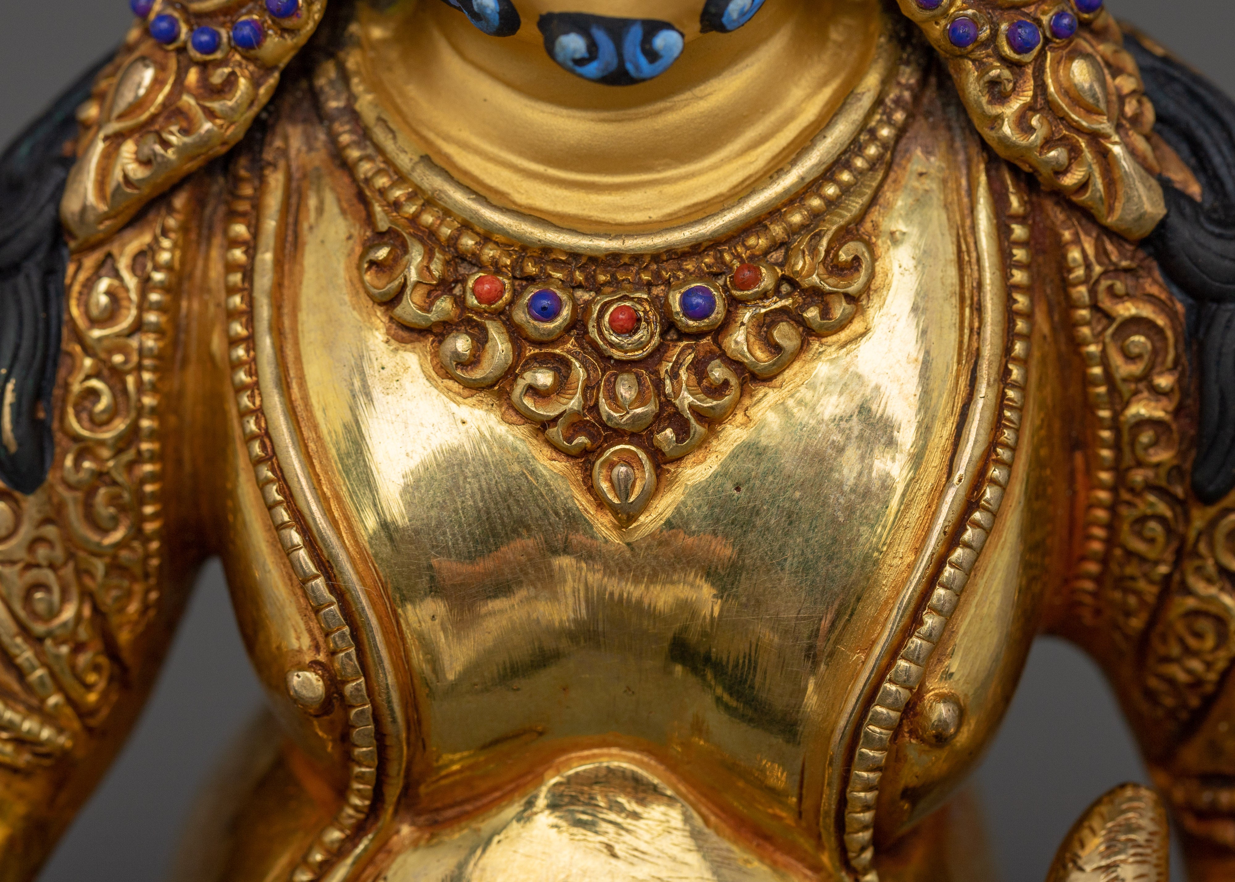 Buddhist Prosperity God Dzambhala | Tibetan Wealth Deity for Abundance