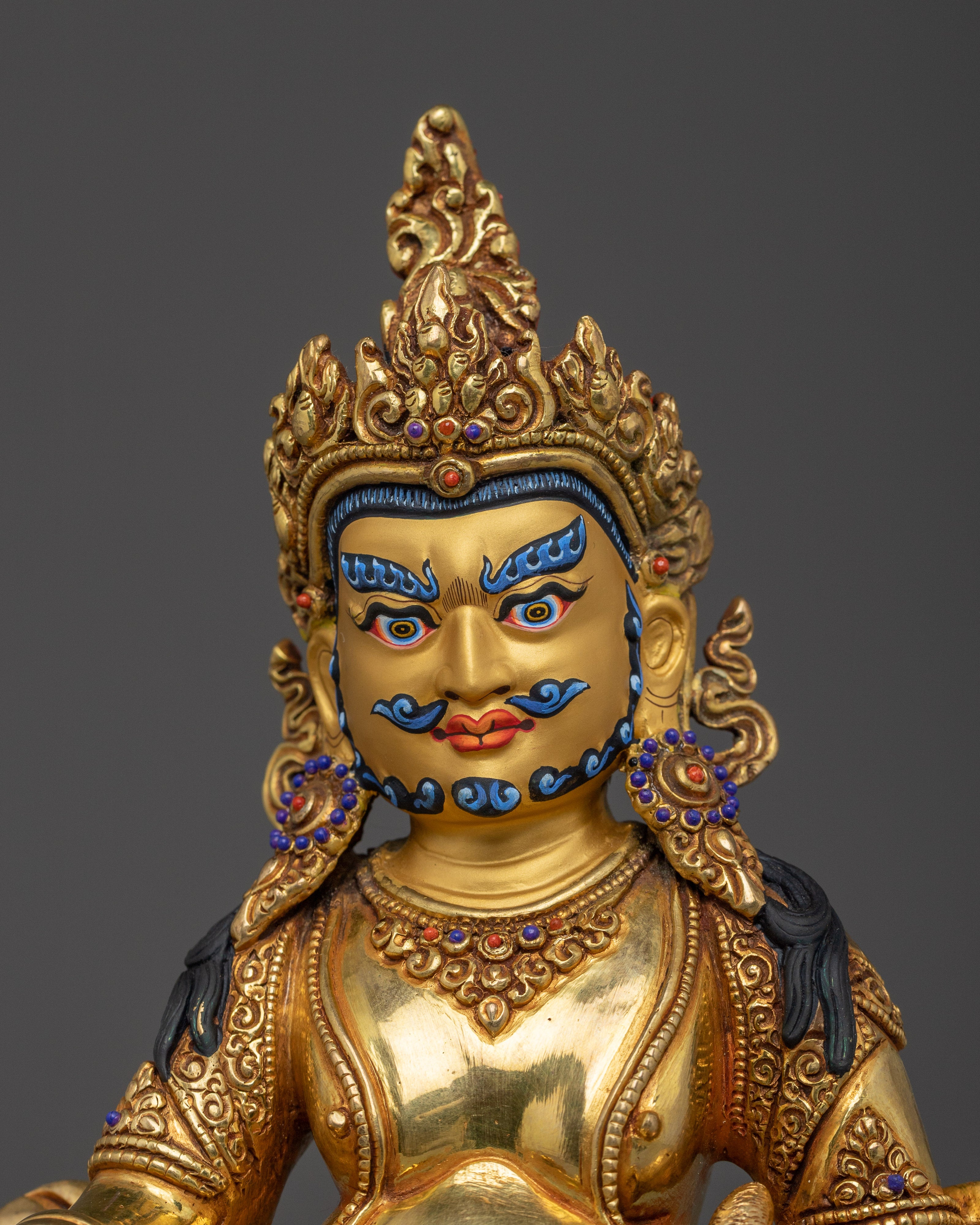 Buddhist Prosperity God Dzambhala | Tibetan Wealth Deity for Abundance