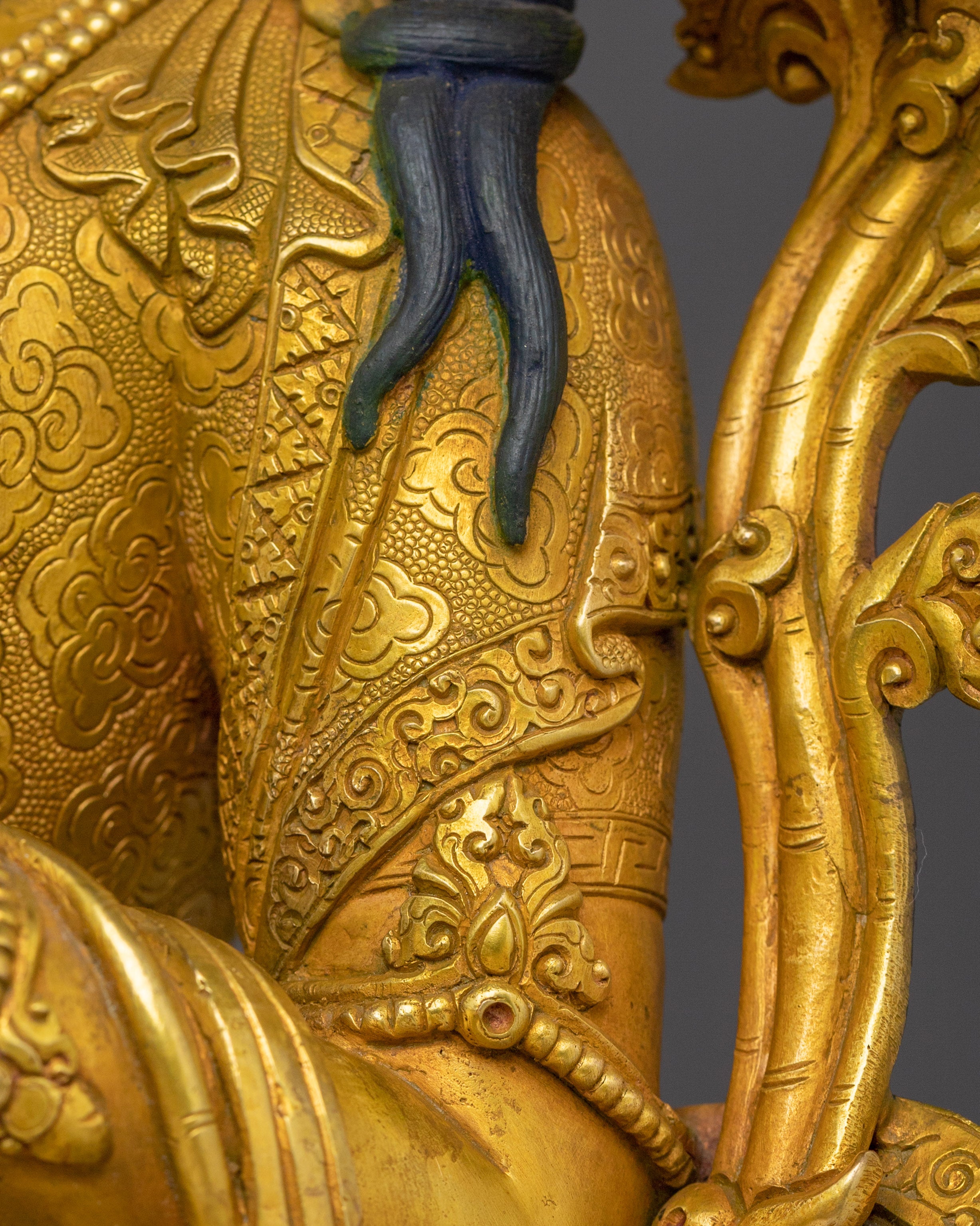 Nepalese Artwork of Green Tara | Divine Feminine Bodhisattva Figurine