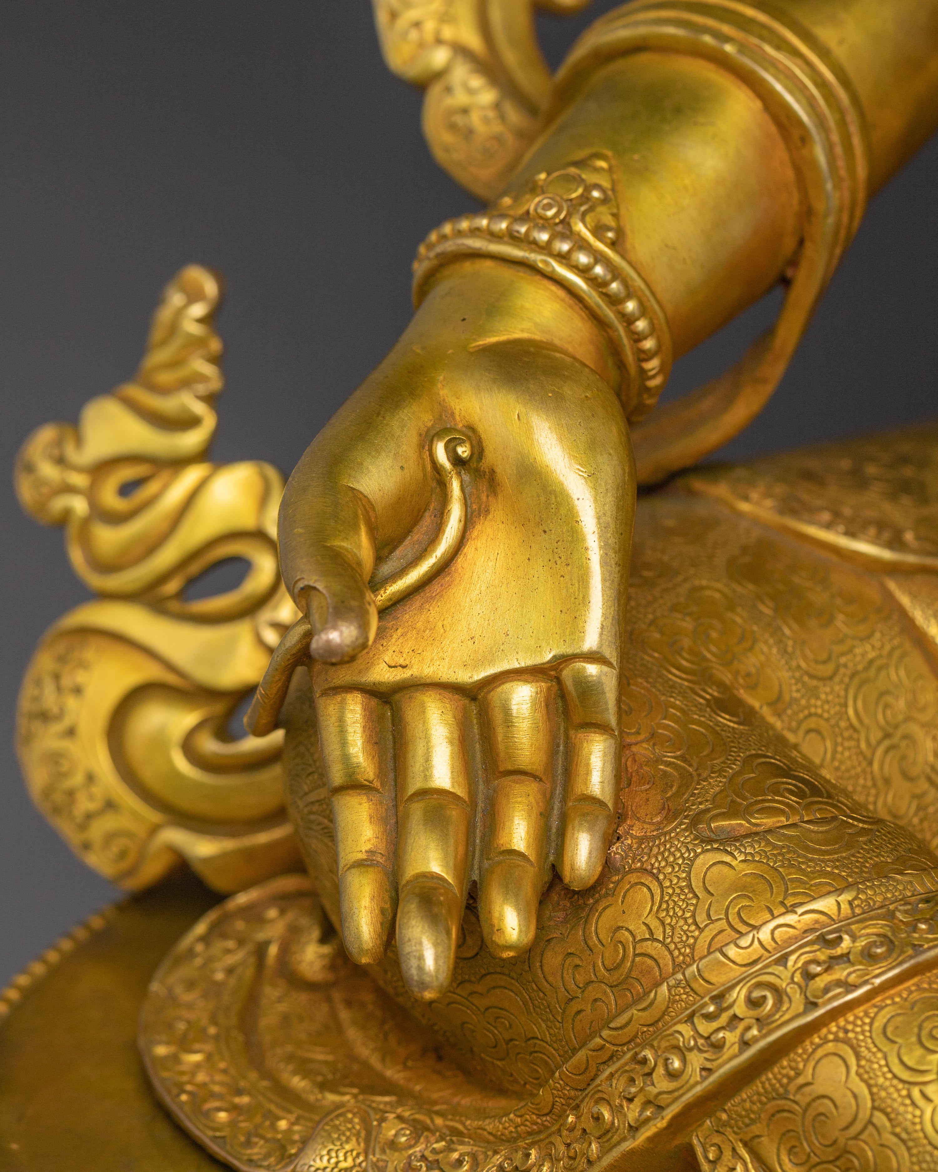 Nepalese Artwork of Green Tara | Divine Feminine Bodhisattva Figurine