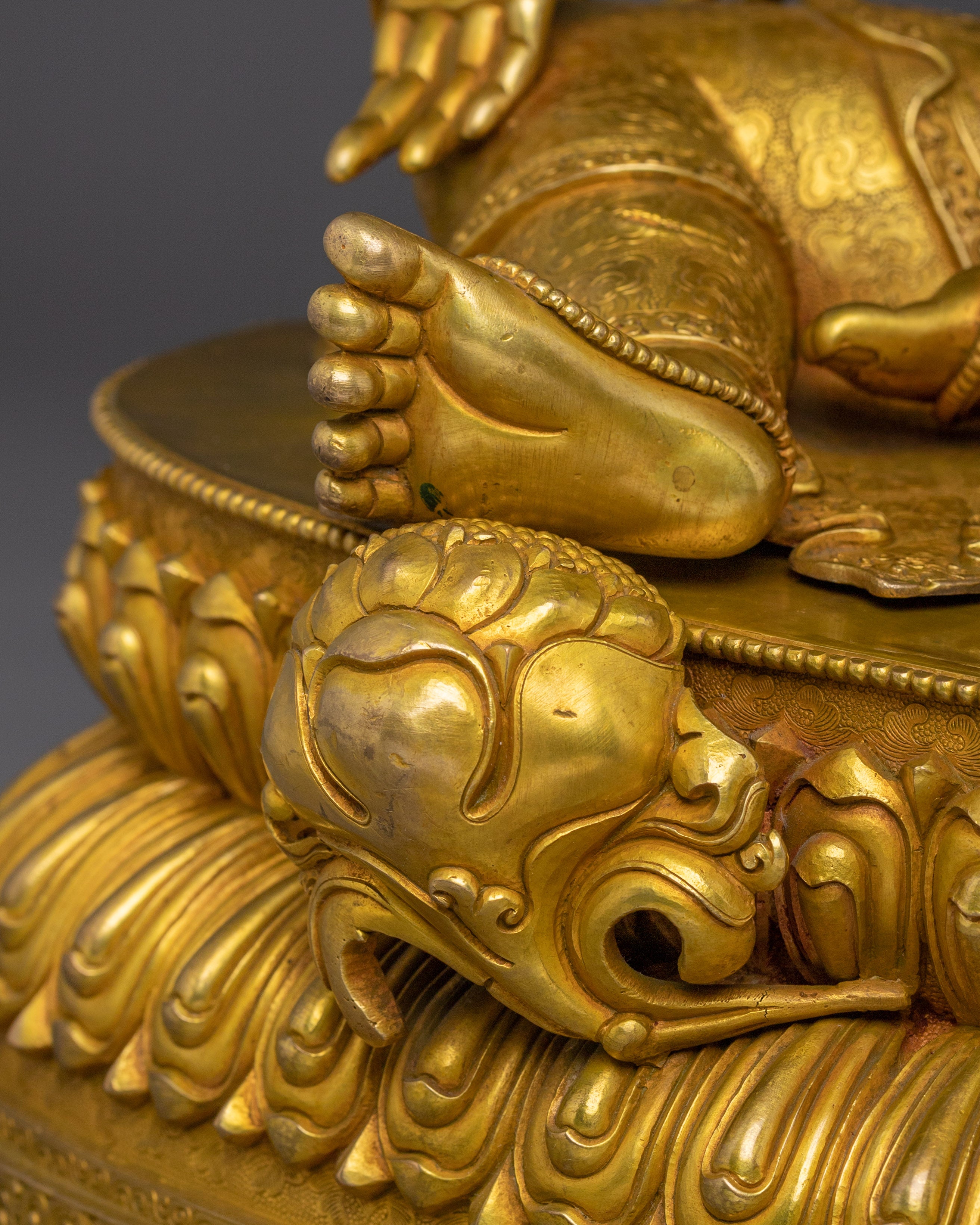 Nepalese Artwork of Green Tara | Divine Feminine Bodhisattva Figurine