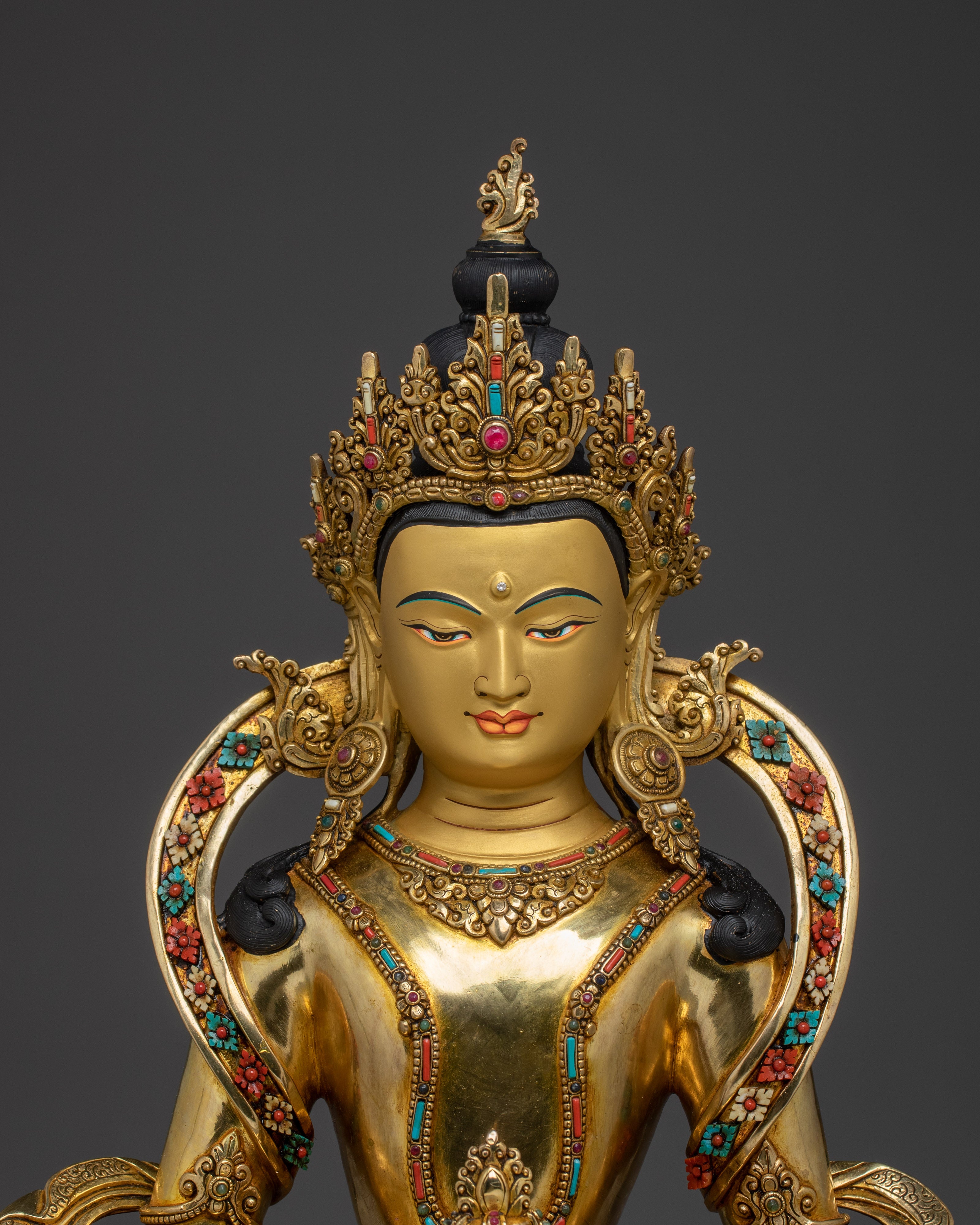 Divine Amitayus Artwork | Buddha of Infinite Light