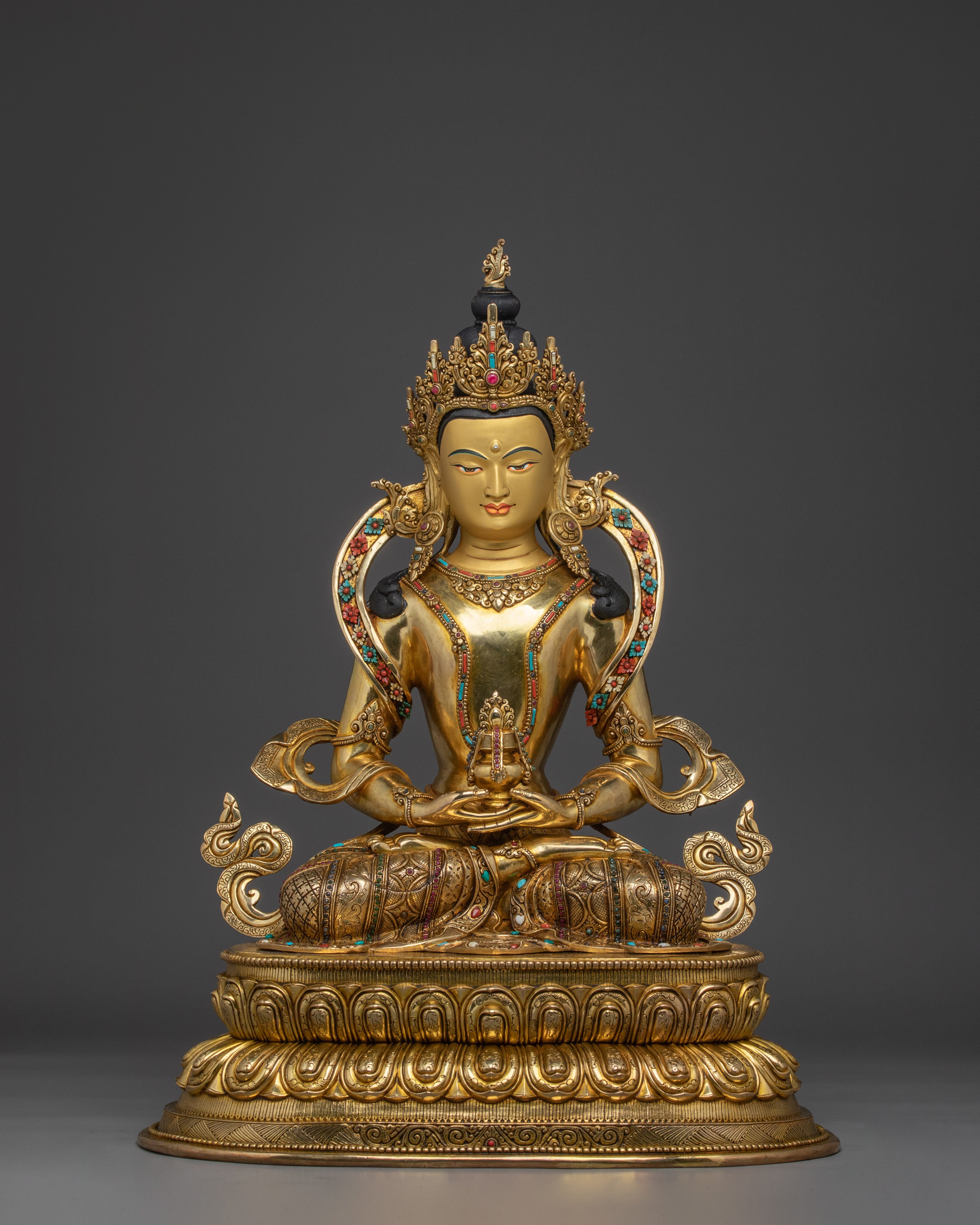 Divine Amitayus Artwork | Buddha of Infinite Light