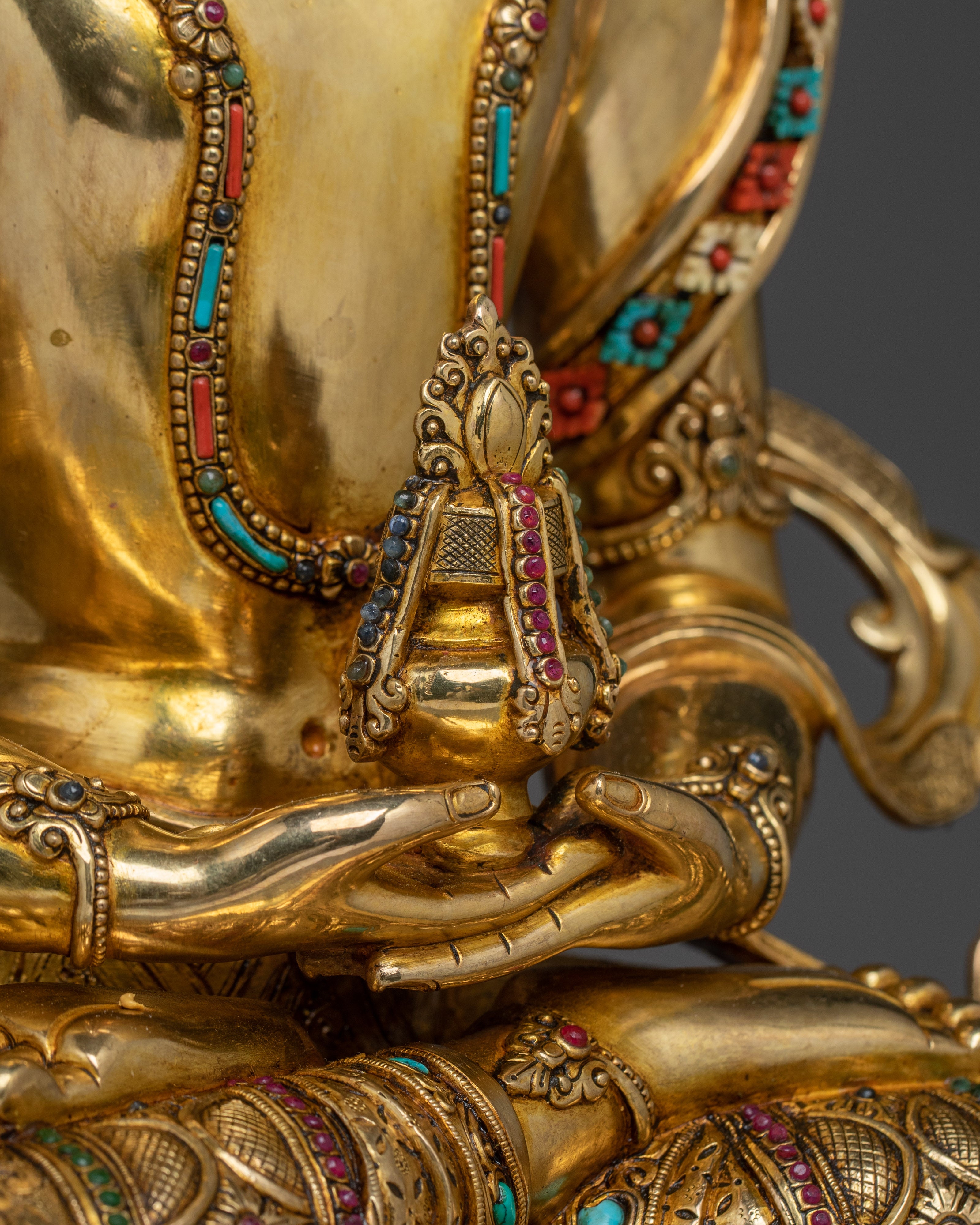 Divine Amitayus Artwork | Buddha of Infinite Light