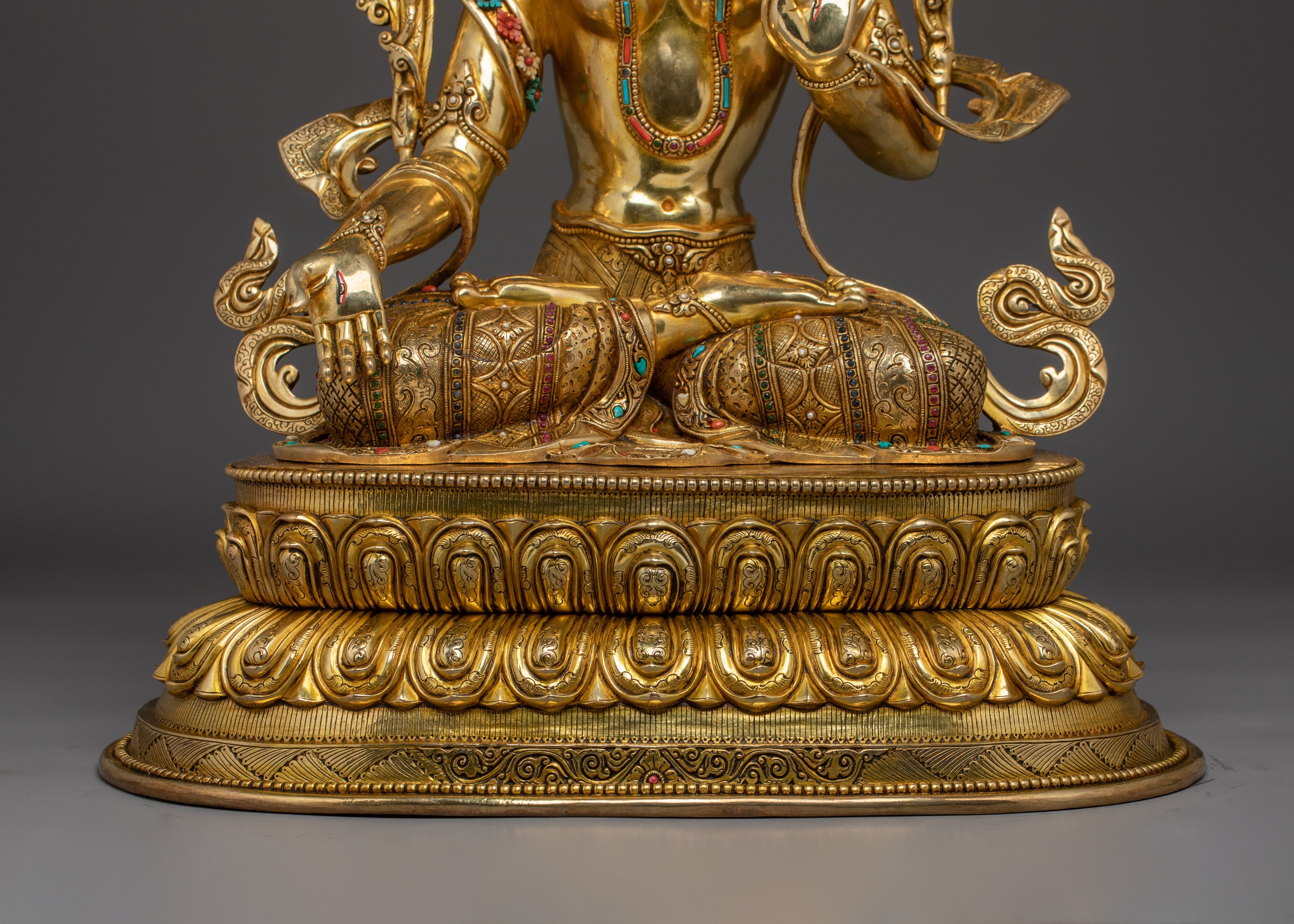 Serene White Tara Artwork | Sita Tara - Compassion and Healing Tibetan Deity