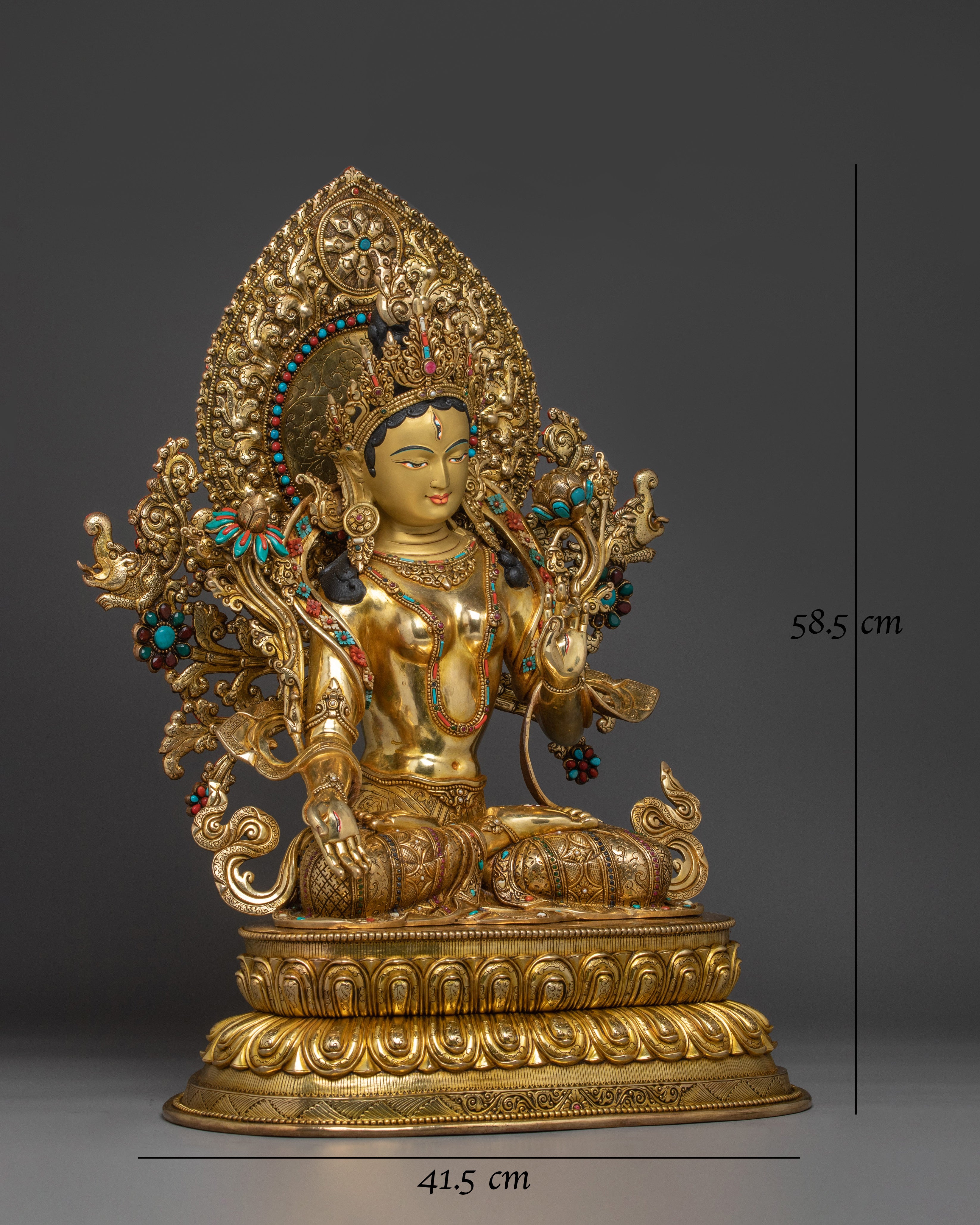 Serene White Tara Artwork