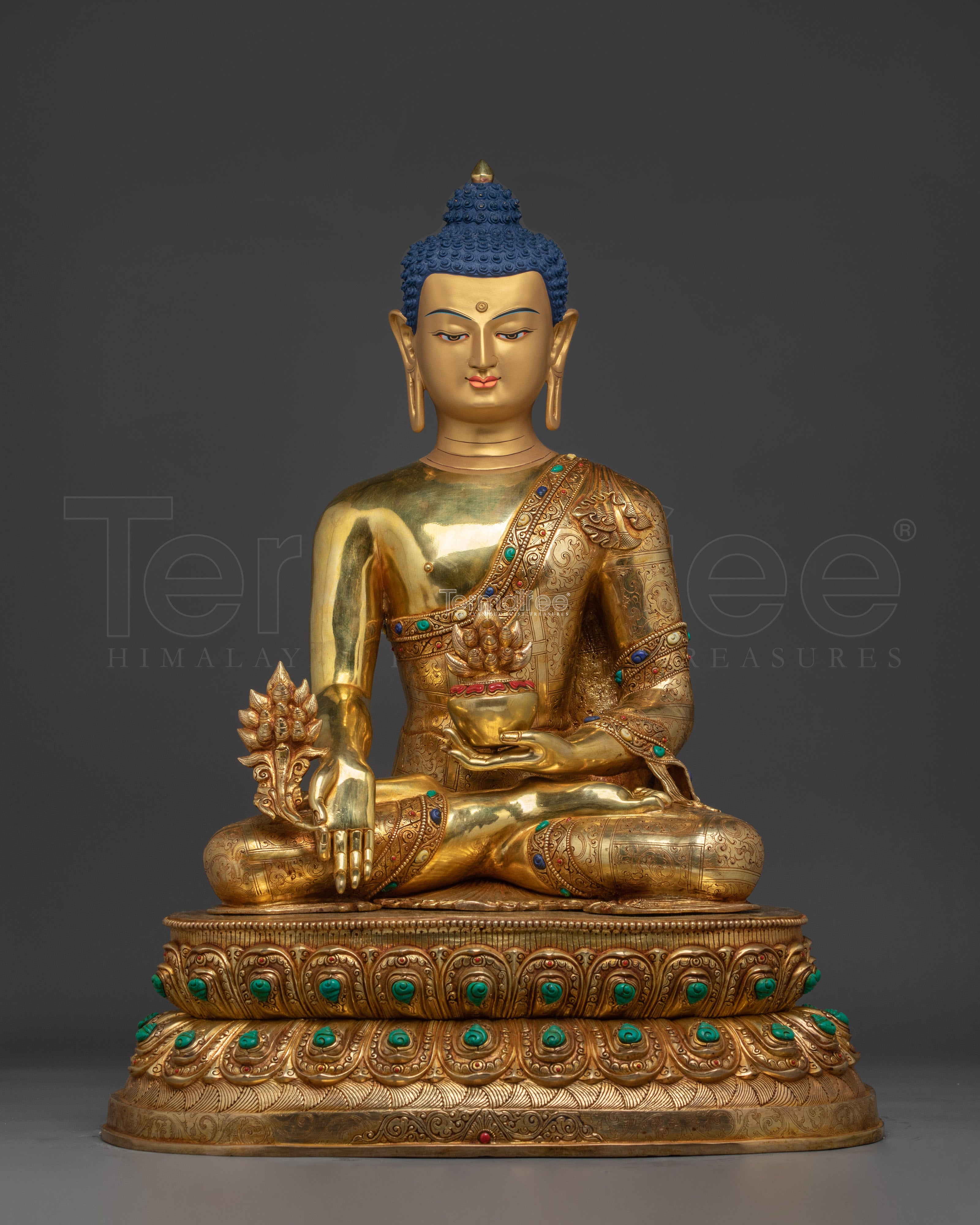 Medicine Buddha Statue Remaining Balance