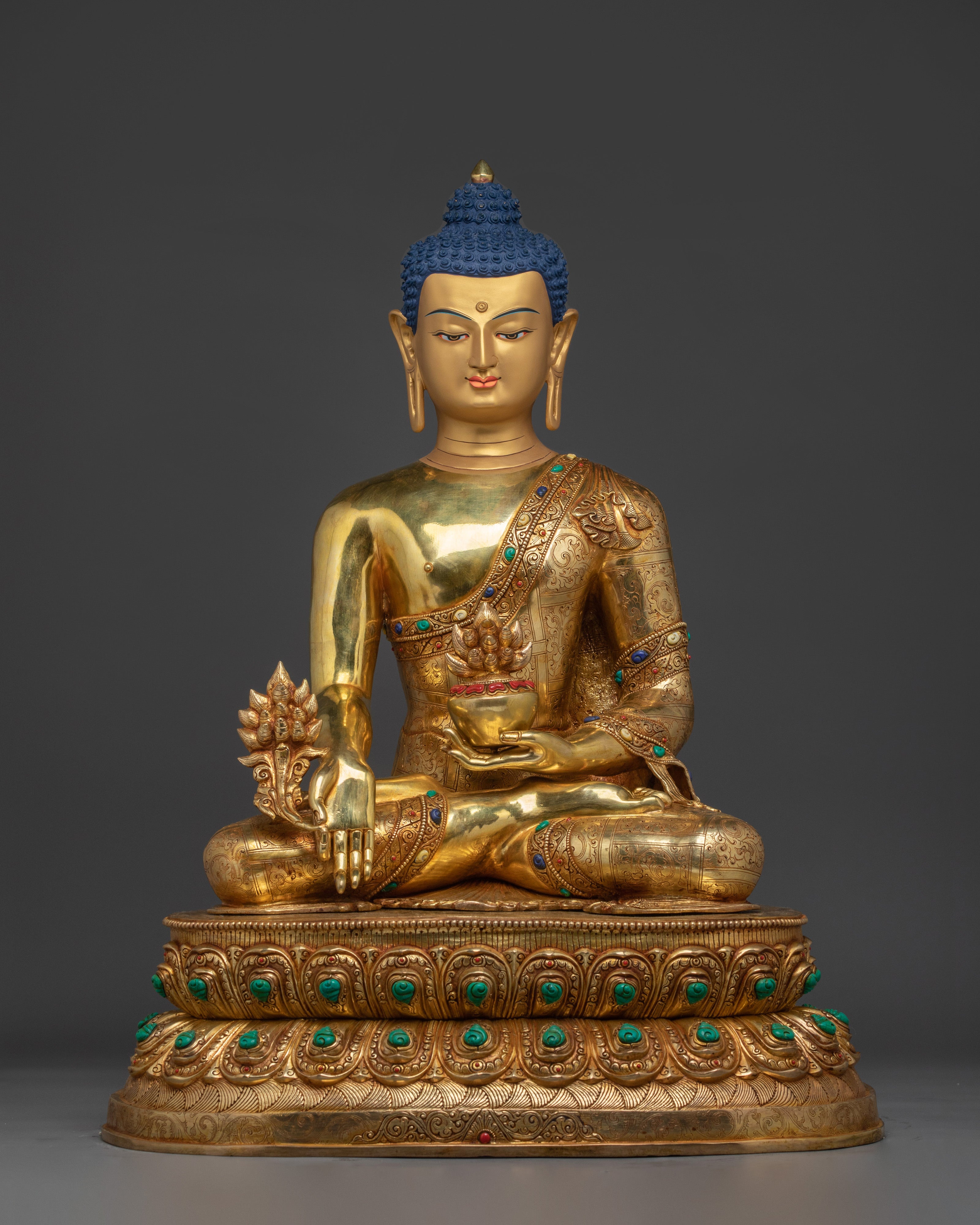 Handmade Three Buddhas Statue Set | Ideal Altar Display