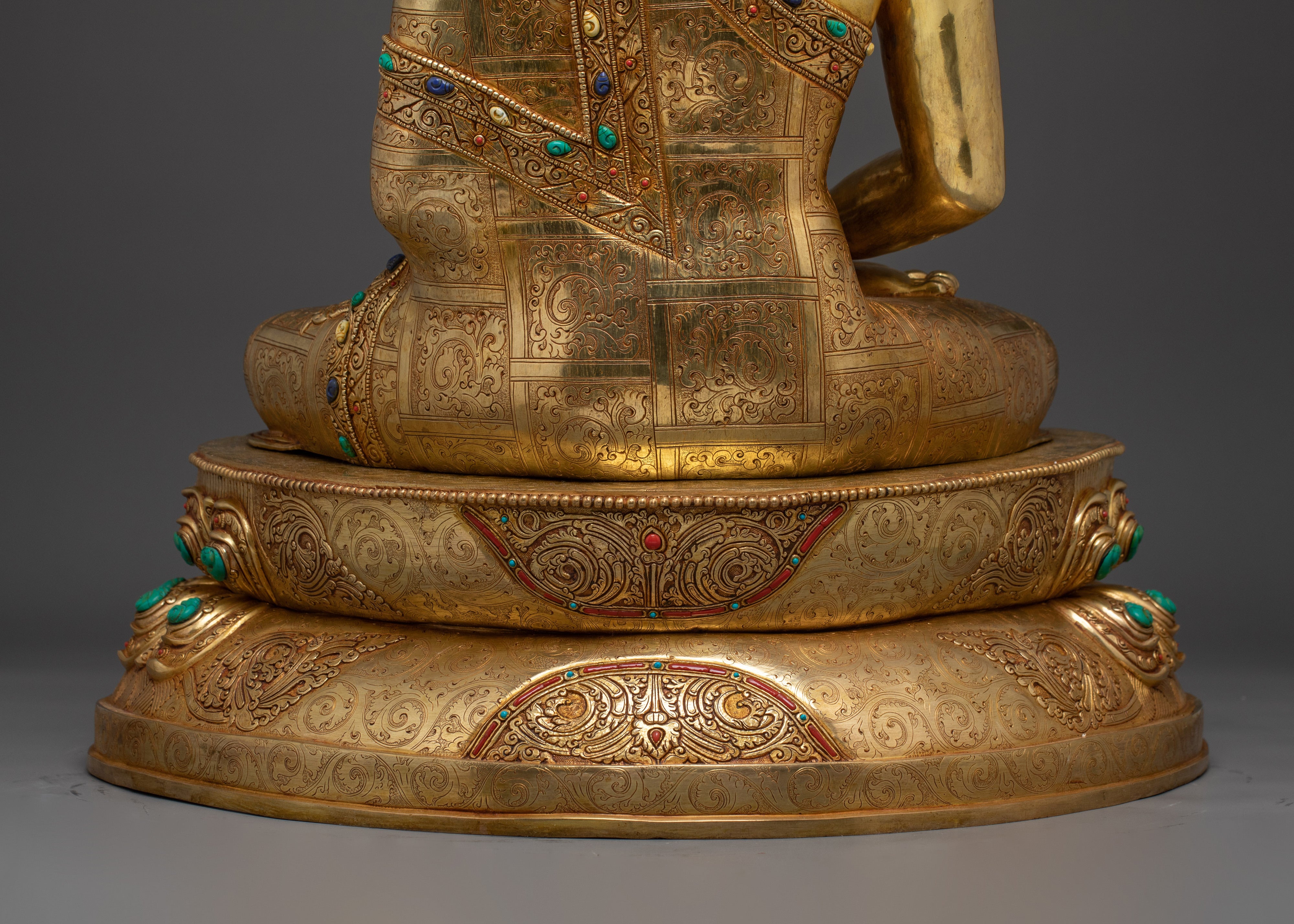 Sukhavati Ruler Amitabha Buddha Statue | Altar Decor for Meditation
